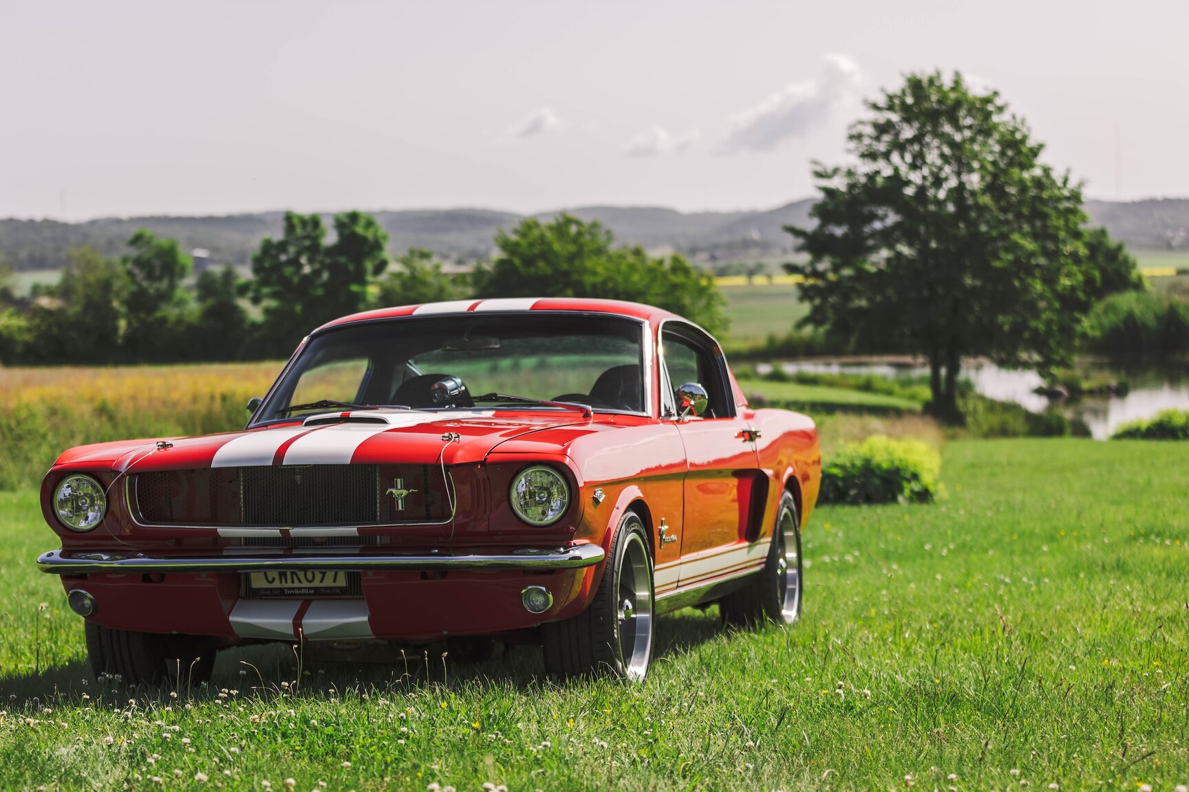 Exteriörbild på 1965 Ford Mustang Fastback