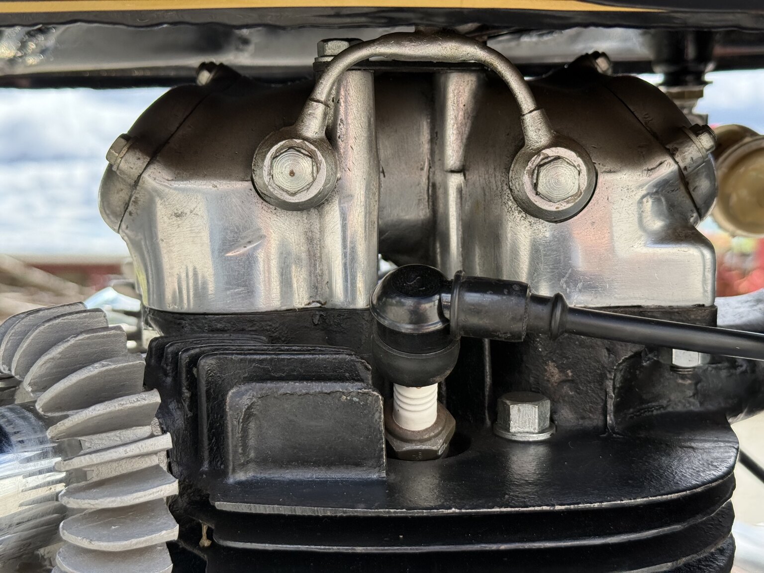 Image of 1956 BSA 650 Golden Flash mechanics