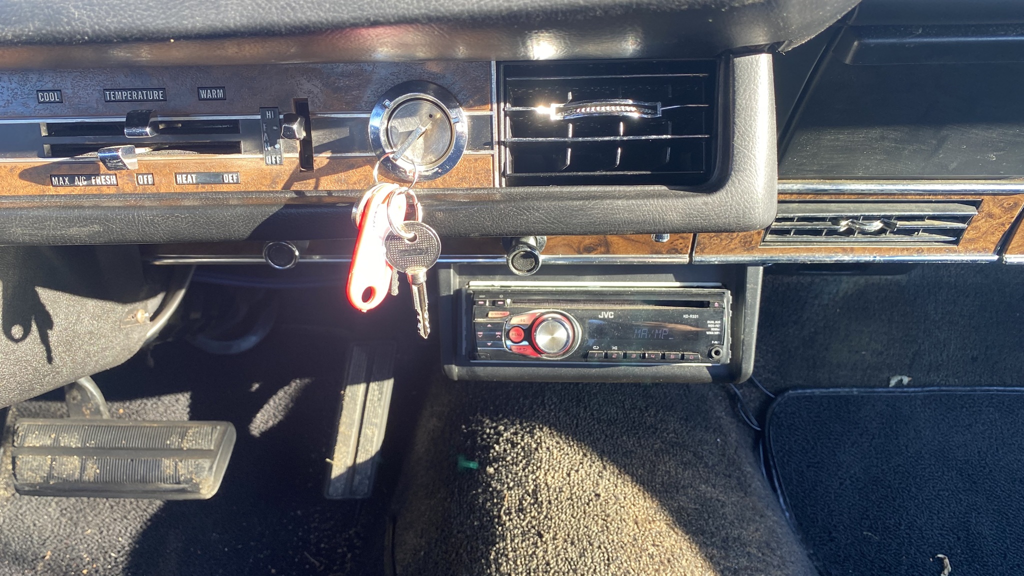 Interiörbild 1968 Ford Galaxie 500 Hardtop 7.0L V8