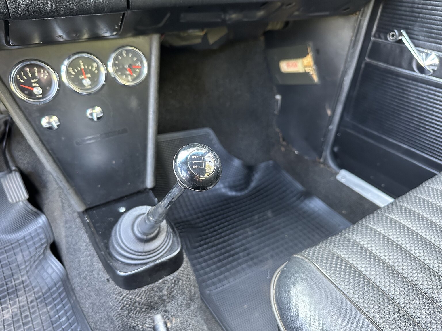 Interiörbild 1967 Opel Kadett B Rallye