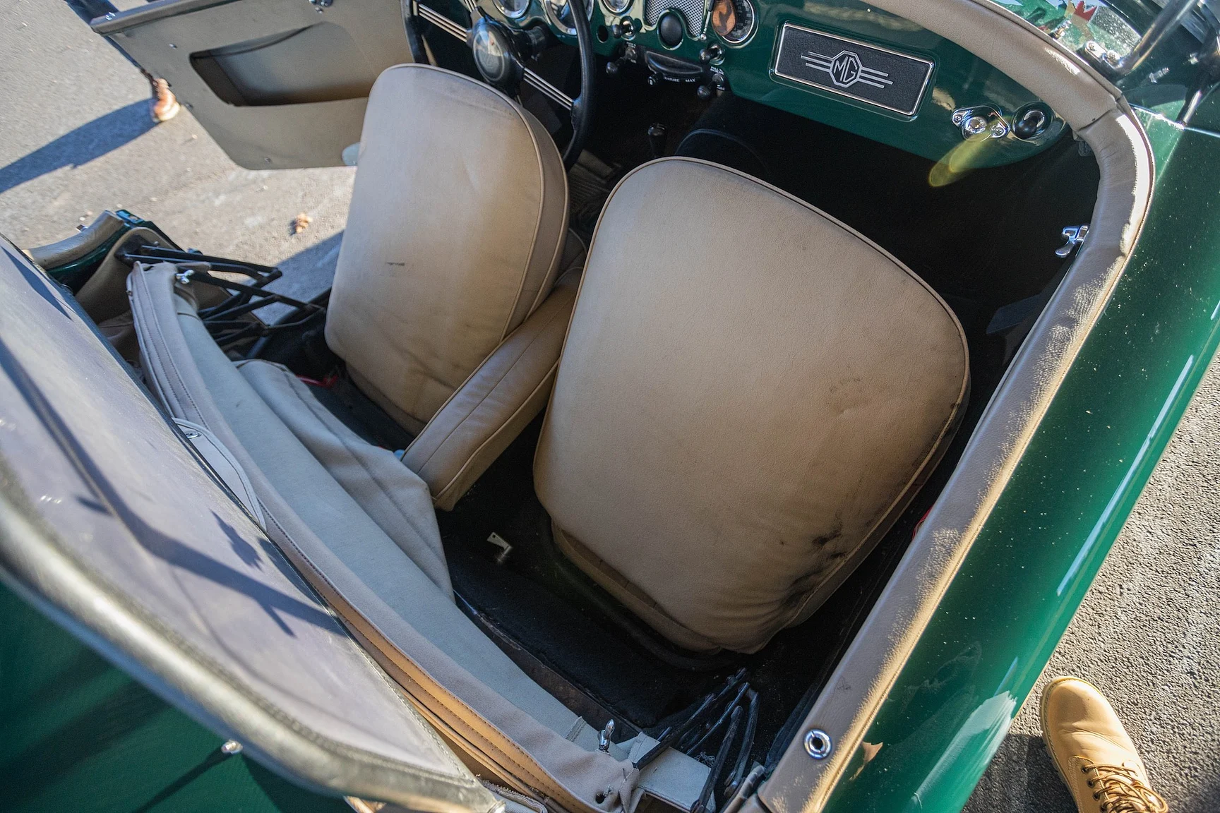 Innenraumfoto von 1958 MGA 1500 Roadster (12)