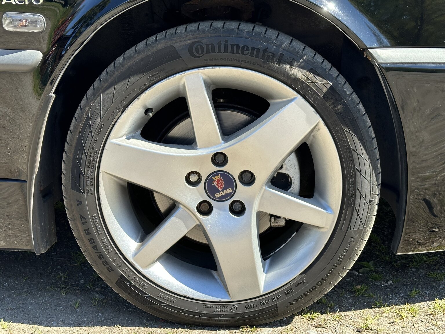 Exteriörbild på 2003 SAAB 9-3 Aero Turbo Cabriolet