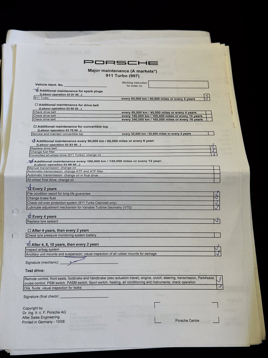 Dokumentation, 2008 Porsche 911 Turbo Cabriolet (29)
