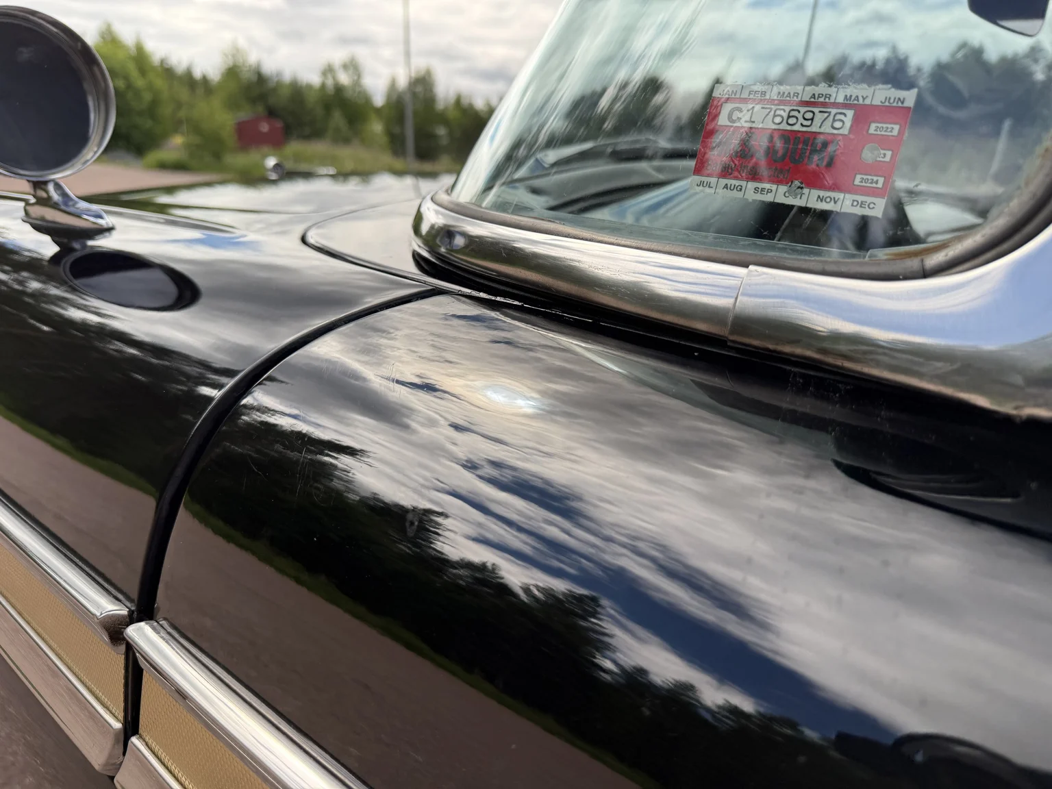 Exteriörbild på 1957 Ford Fairlane 500 Hardtop Cabriolet (75)