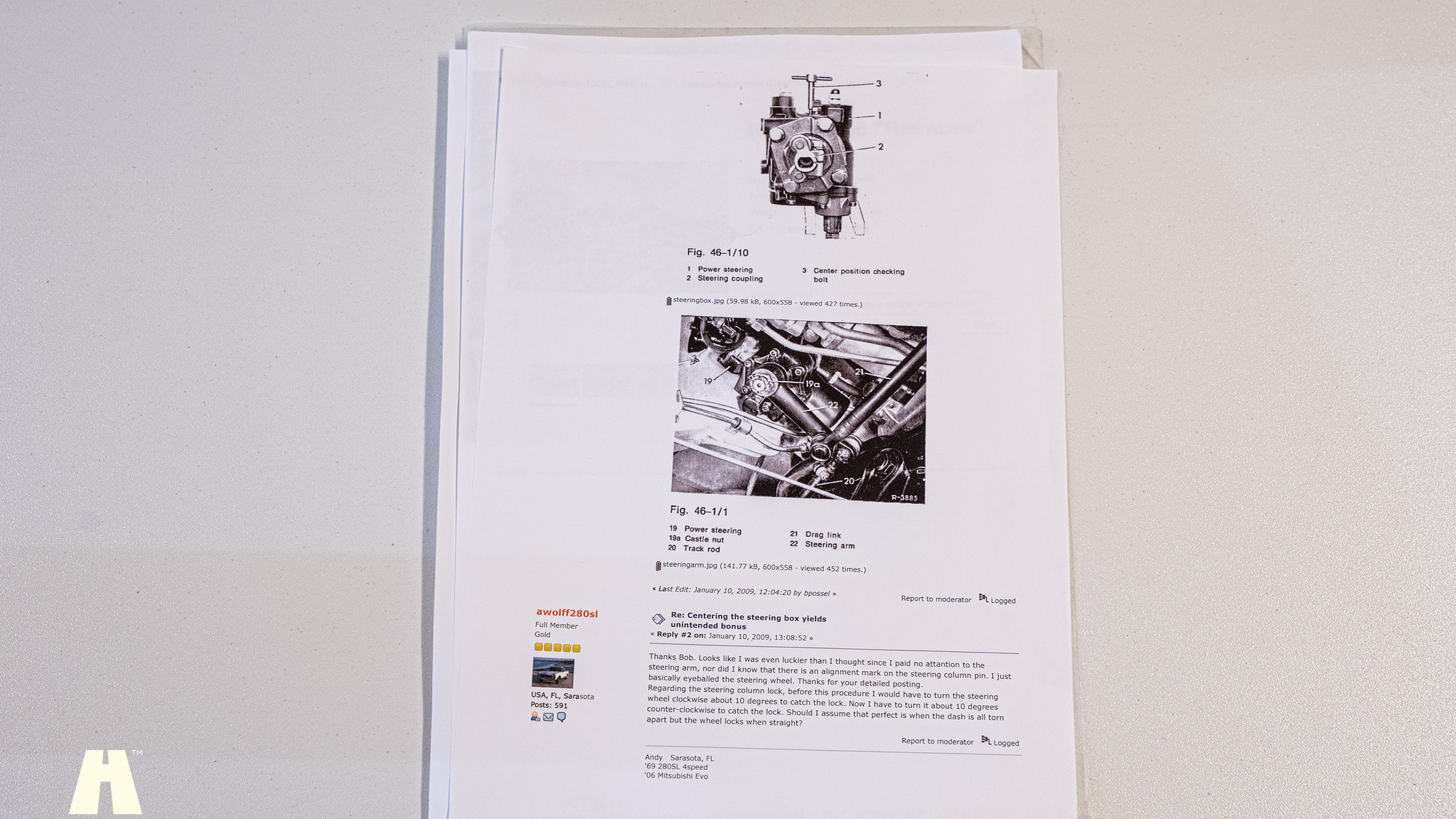 Documentation for 1970 Mercedes 280 SL Pagoda (35)