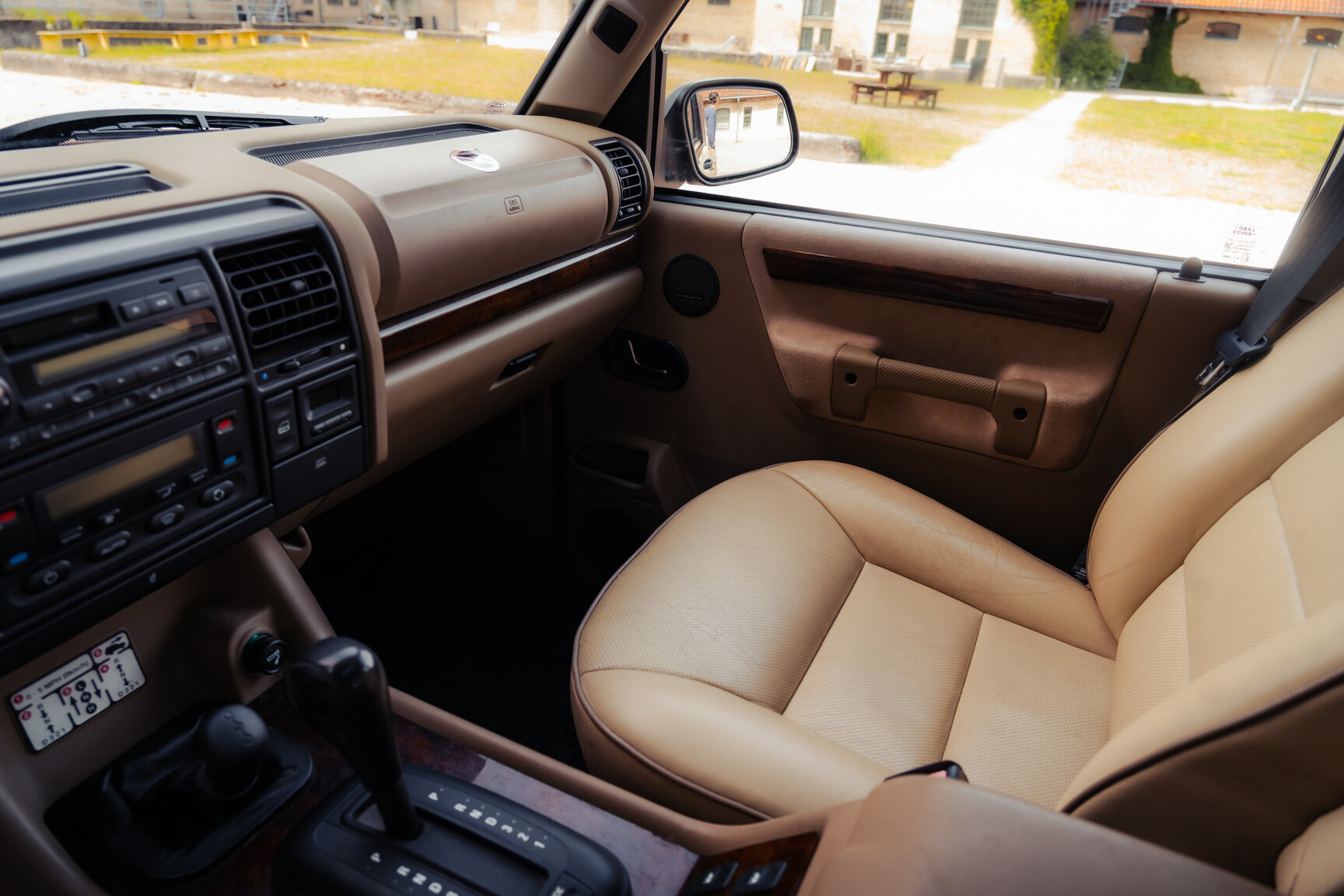 Interiörbild 1999 Landrover Discovery II V8