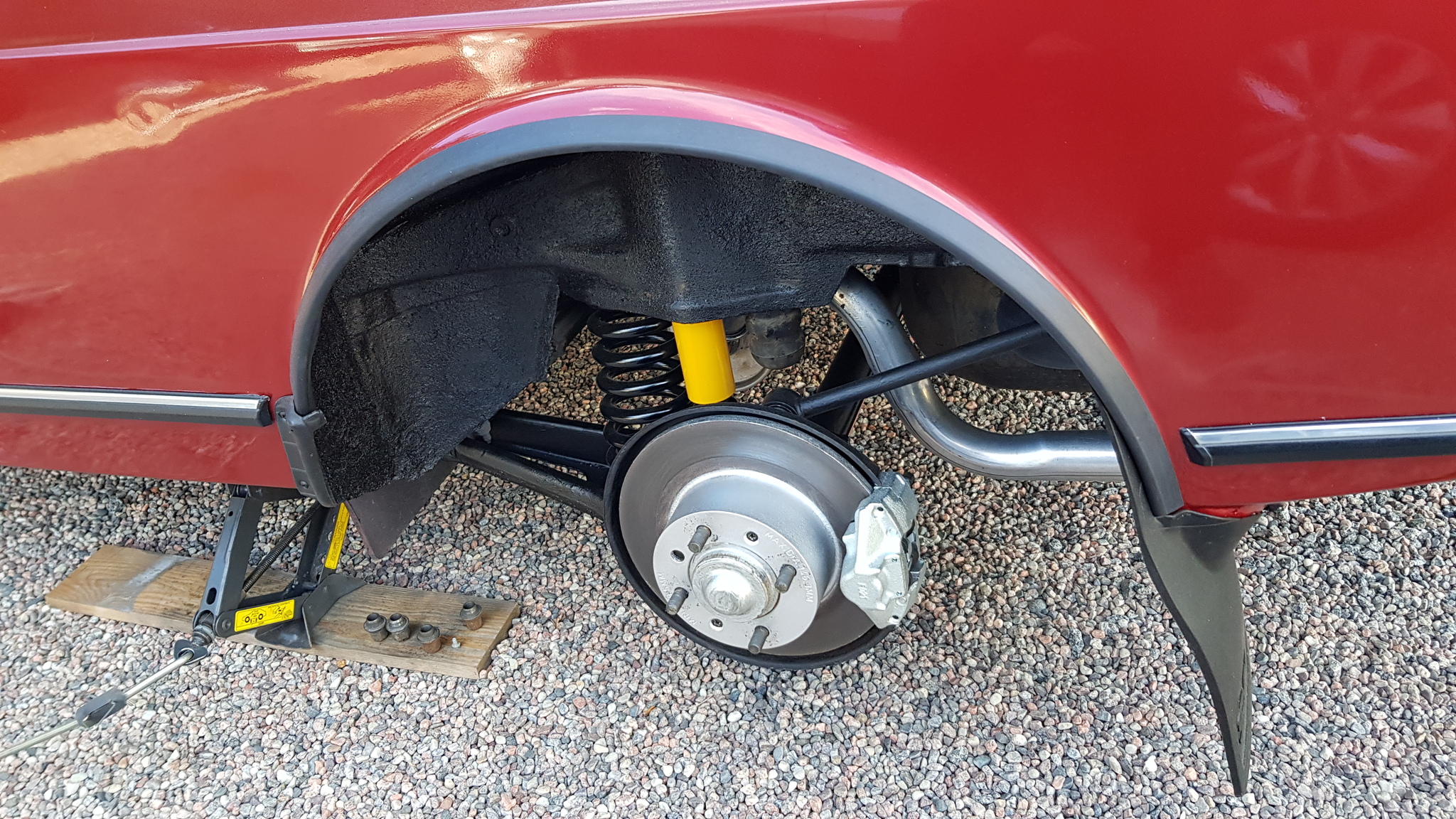 1980 Saab 99 Turbo unikum, Mekanik