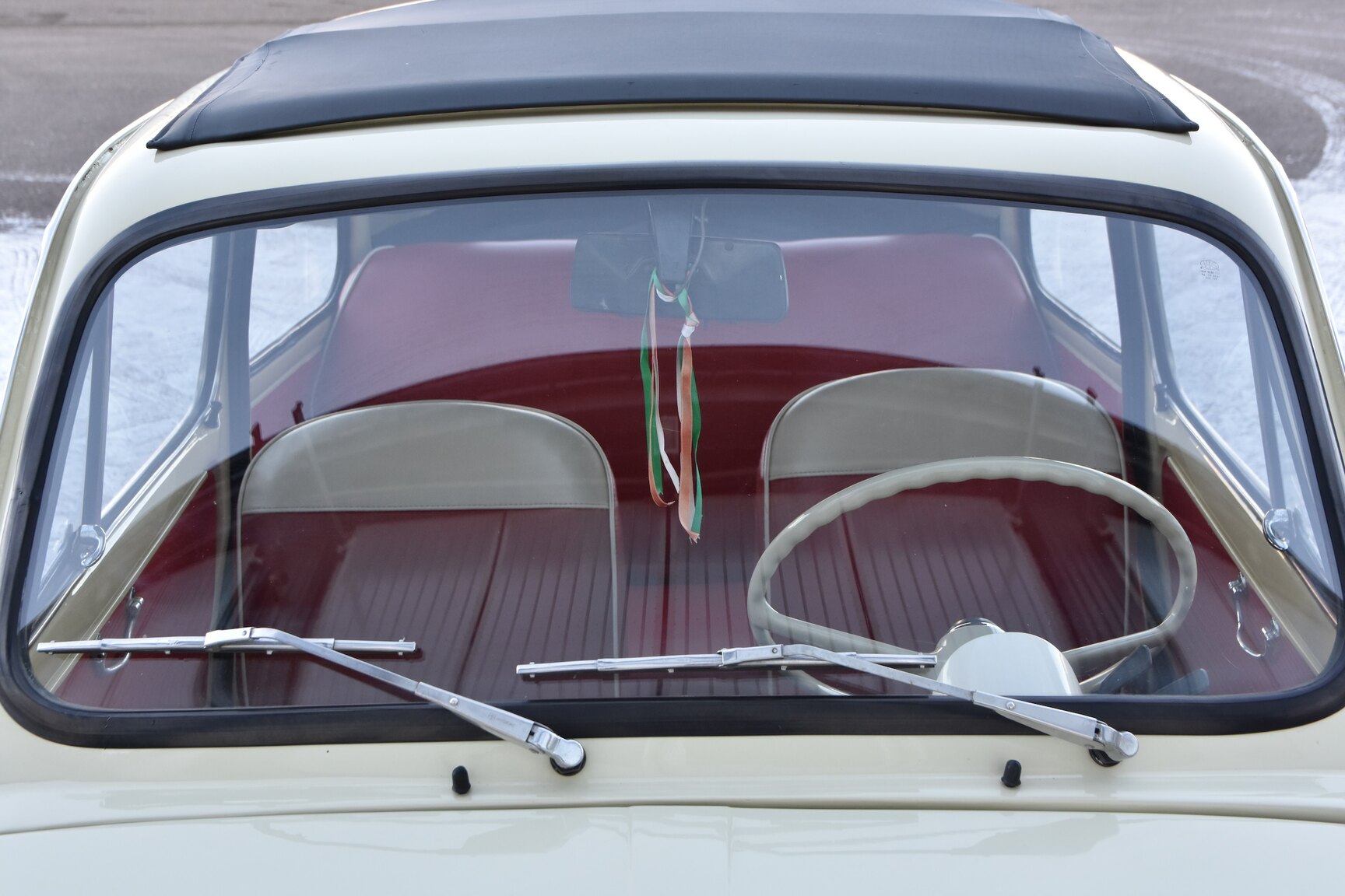 Exteriörbild på 1968 Fiat 500