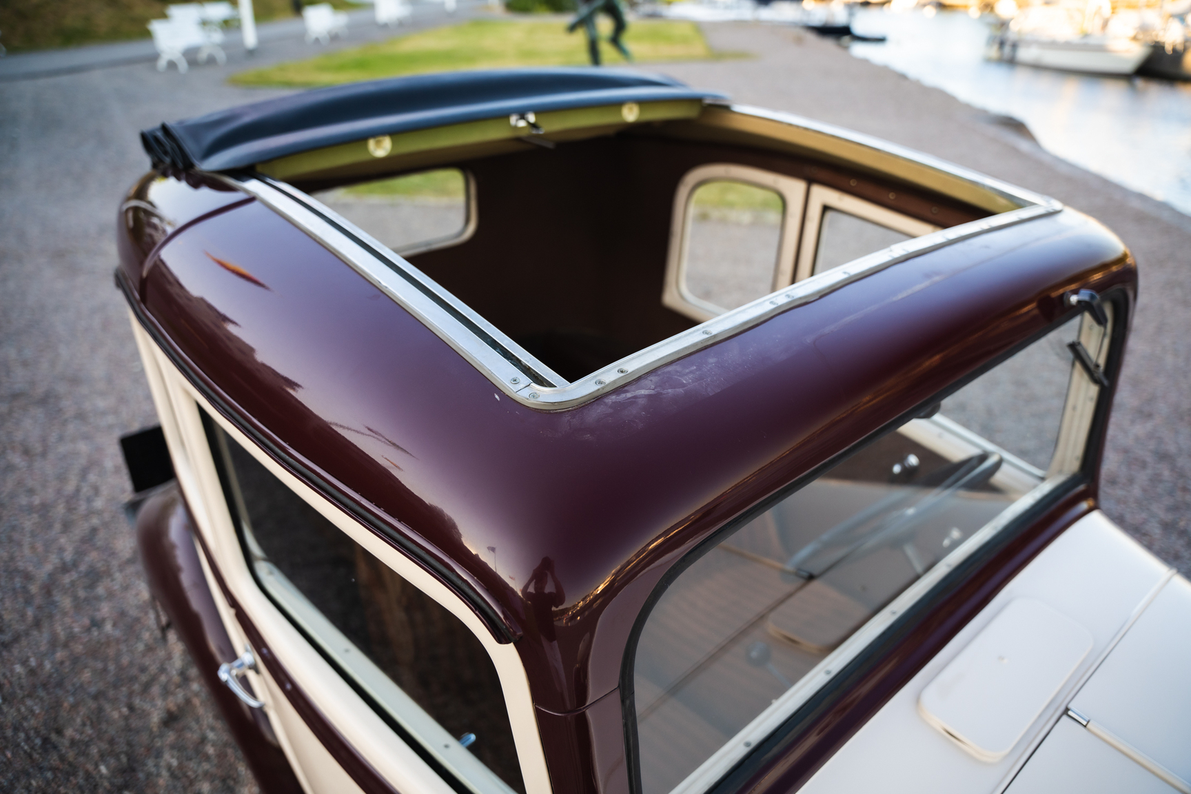 Exteriörbild på 1938 American Bantam Model 30 Coupé