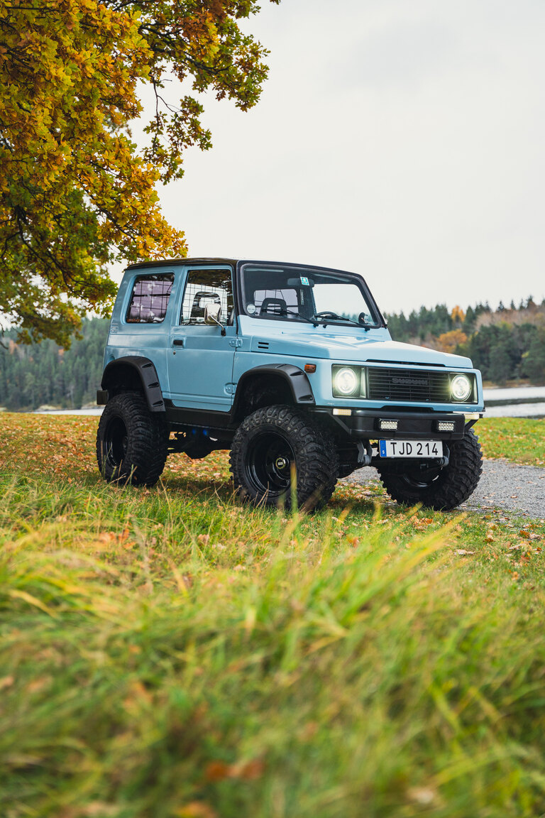 Exteriörbild på 1987 Suzuki SJ413 A-traktor