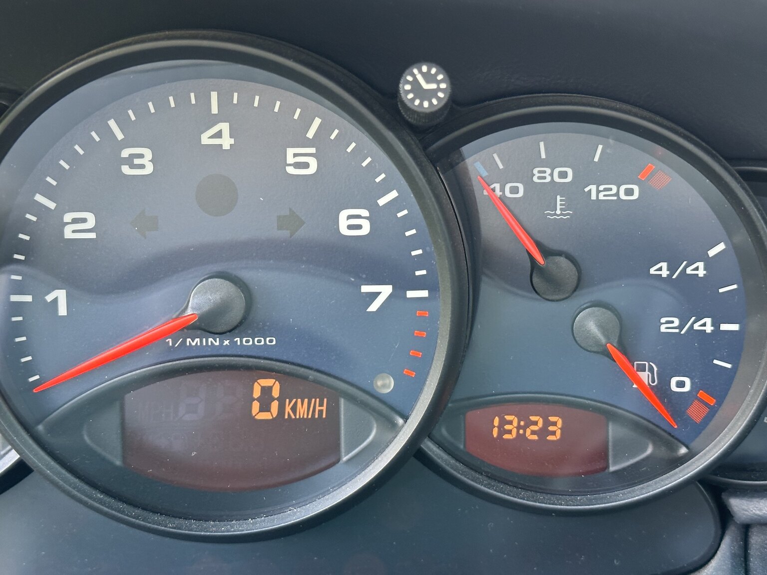 Interiörbild 1999 Porsche 911 Carrera