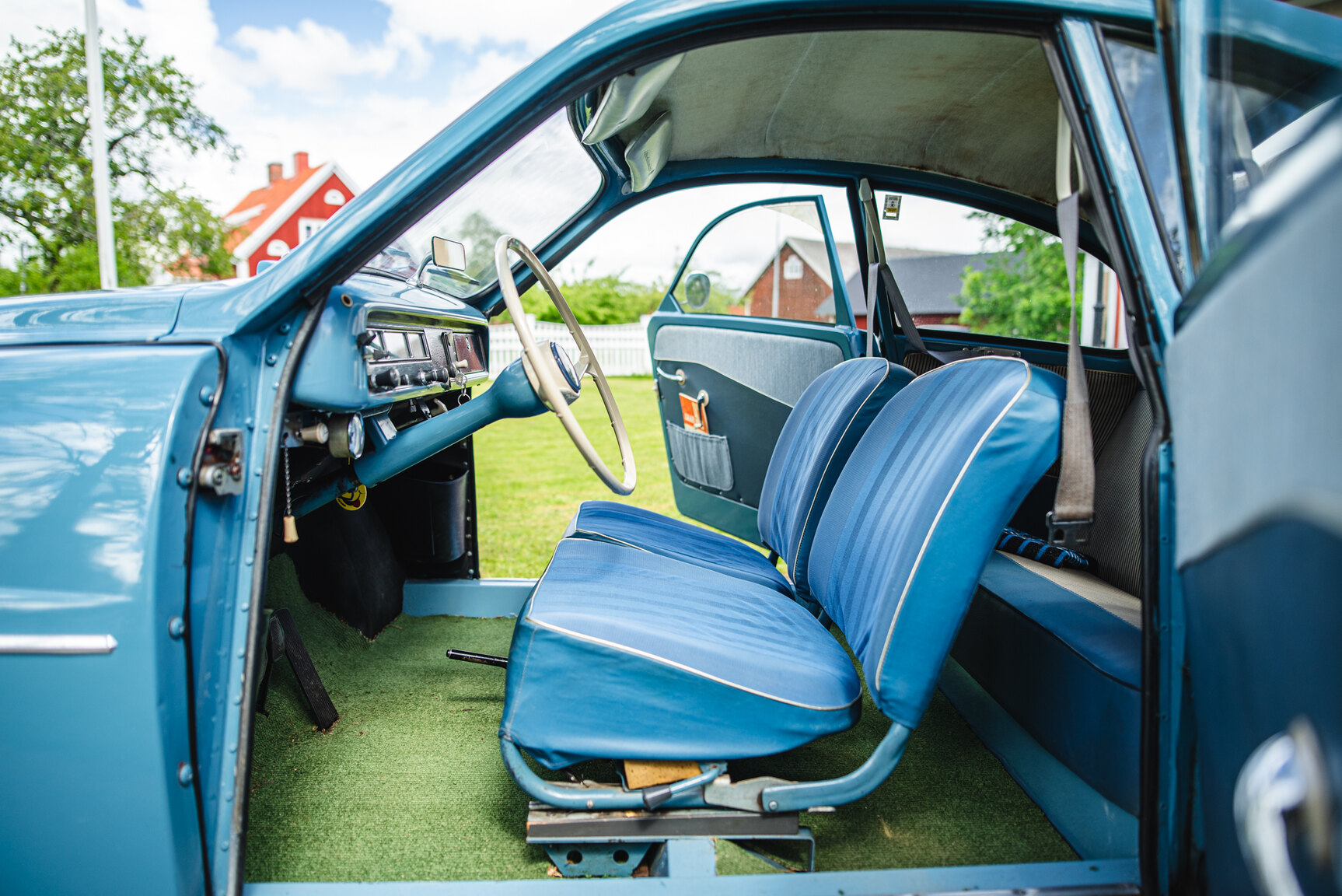 Interior image of 1959 SAAB 93B De Luxe