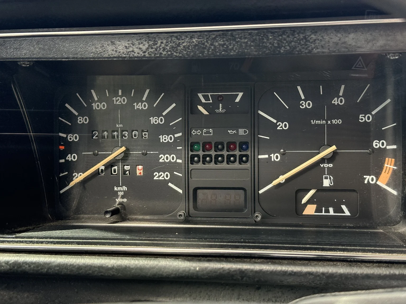 Interiörbild 1987 VW Golf Cabriolet (28)