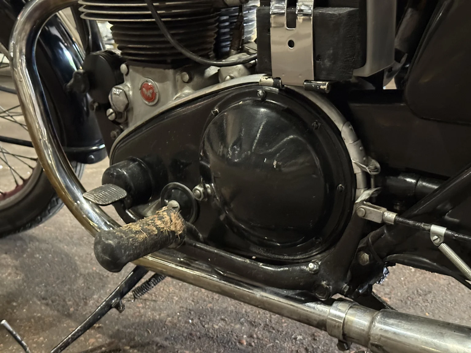 Aussenfoto 1955 Matchless G 9 (41)