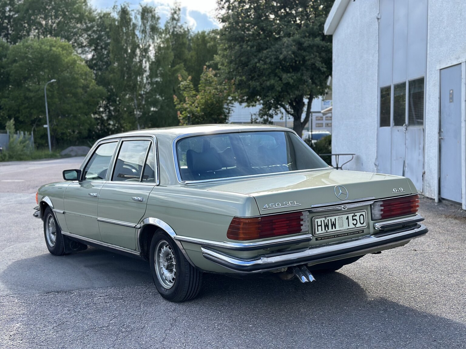 Aussenfoto 1975 Mercedes Benz 450 SEL (7)