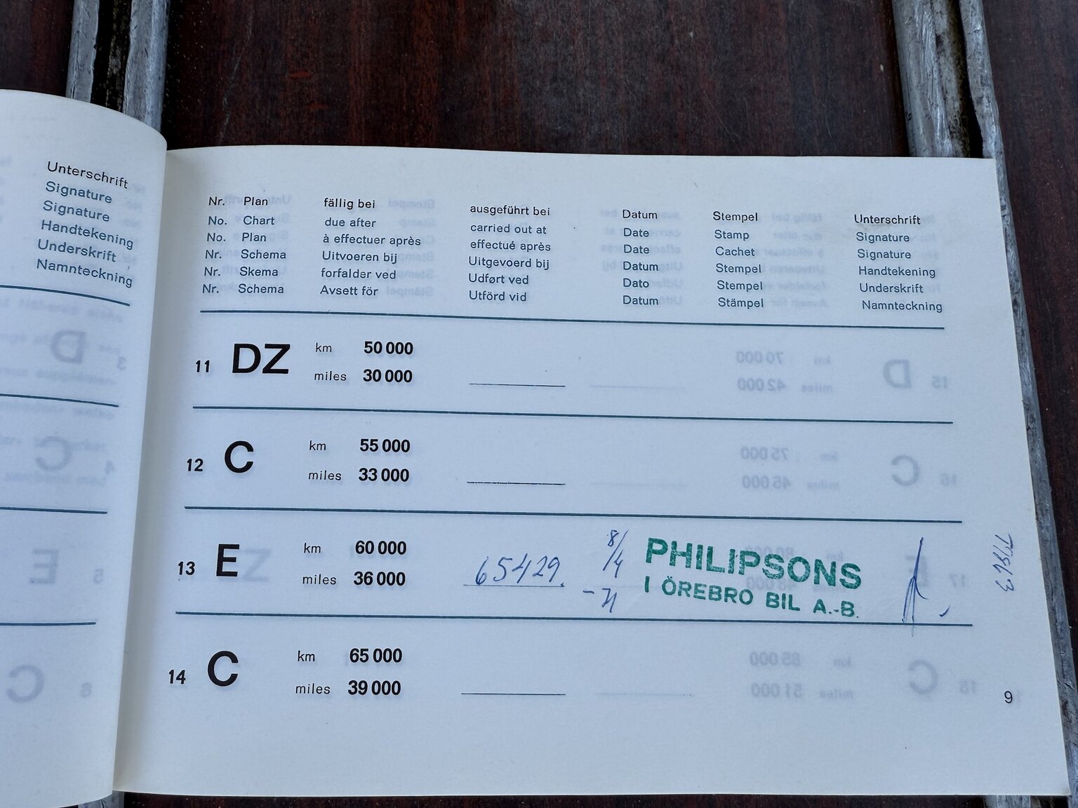 Documentation for 1967 Mercedes-Benz 230 Safari
