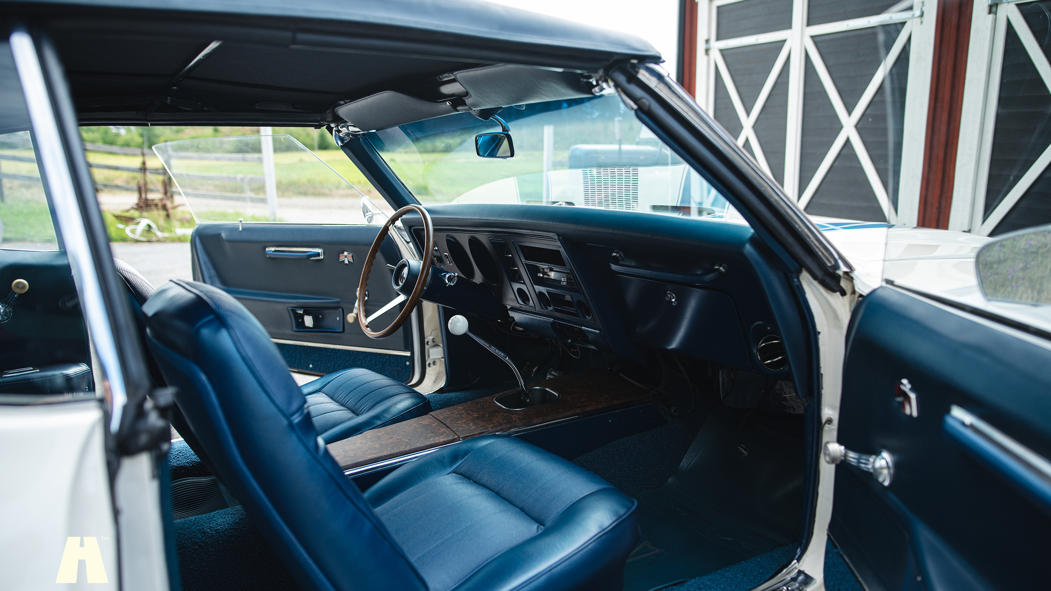 Interiörbild 1969 Pontiac Firebird convertible 