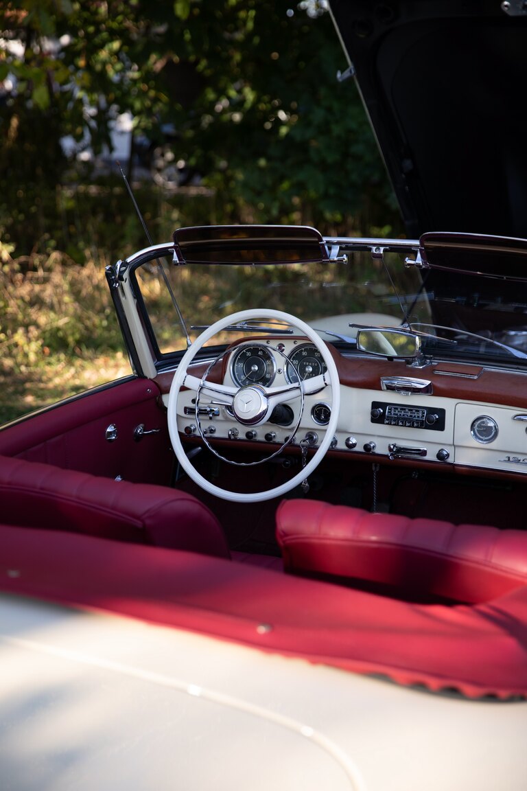Innenraumfoto von 1958 Mercedes-Benz 190SL