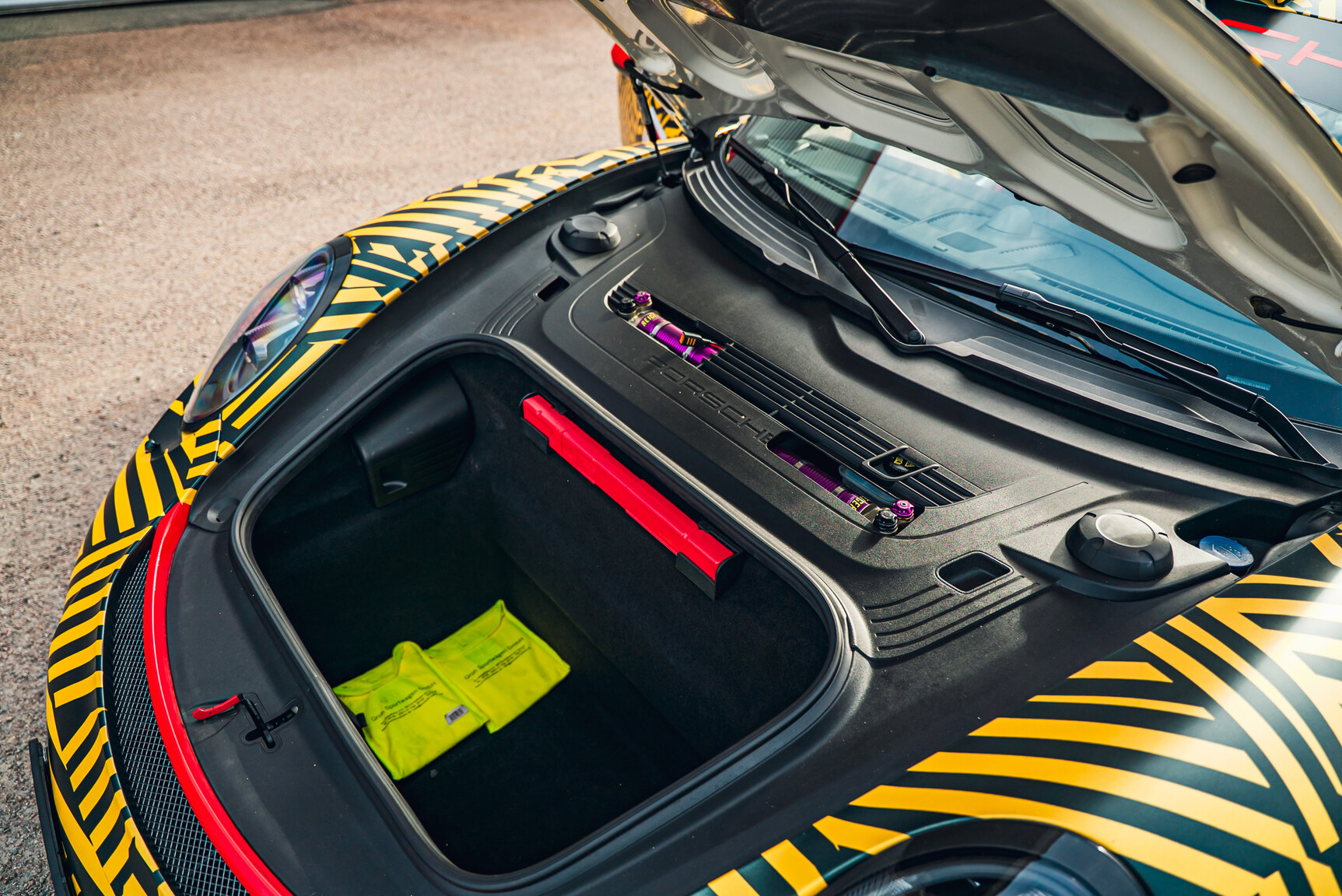 Interiörbild 2016 Porsche 911 GT3 RS PDK "Rally Build"