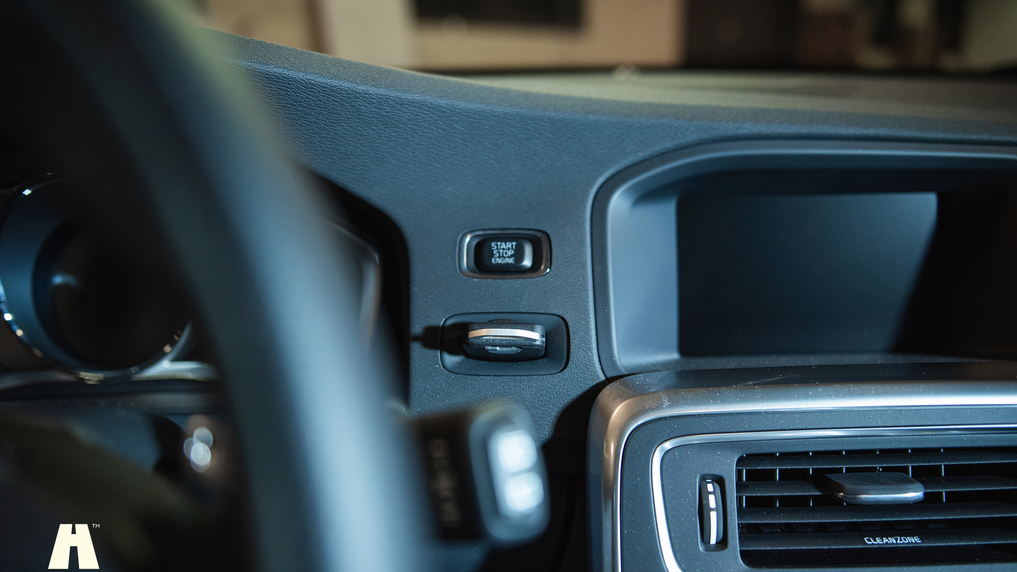 Interiörbild 2017 Volvo V60 Polestar T6