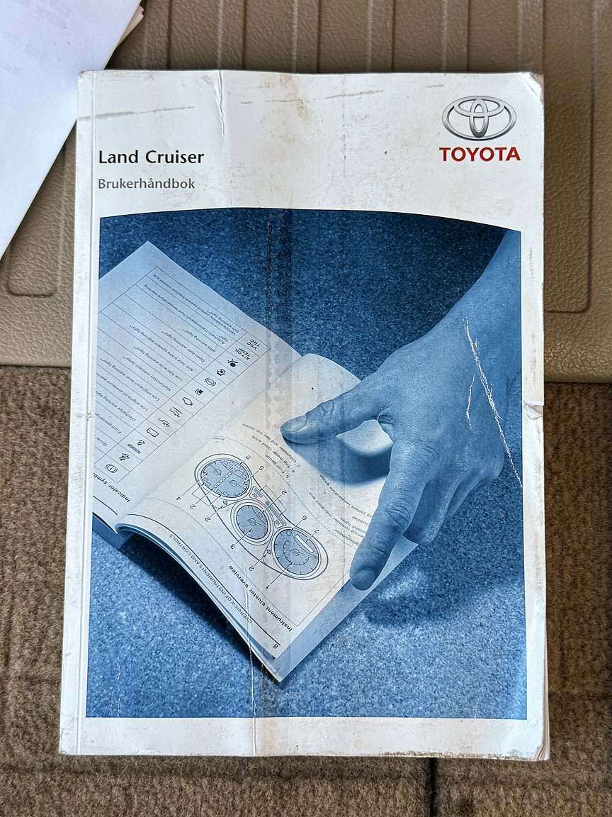 Documentation for 2008 Toyota Land Cruiser 4.5 4WD V8