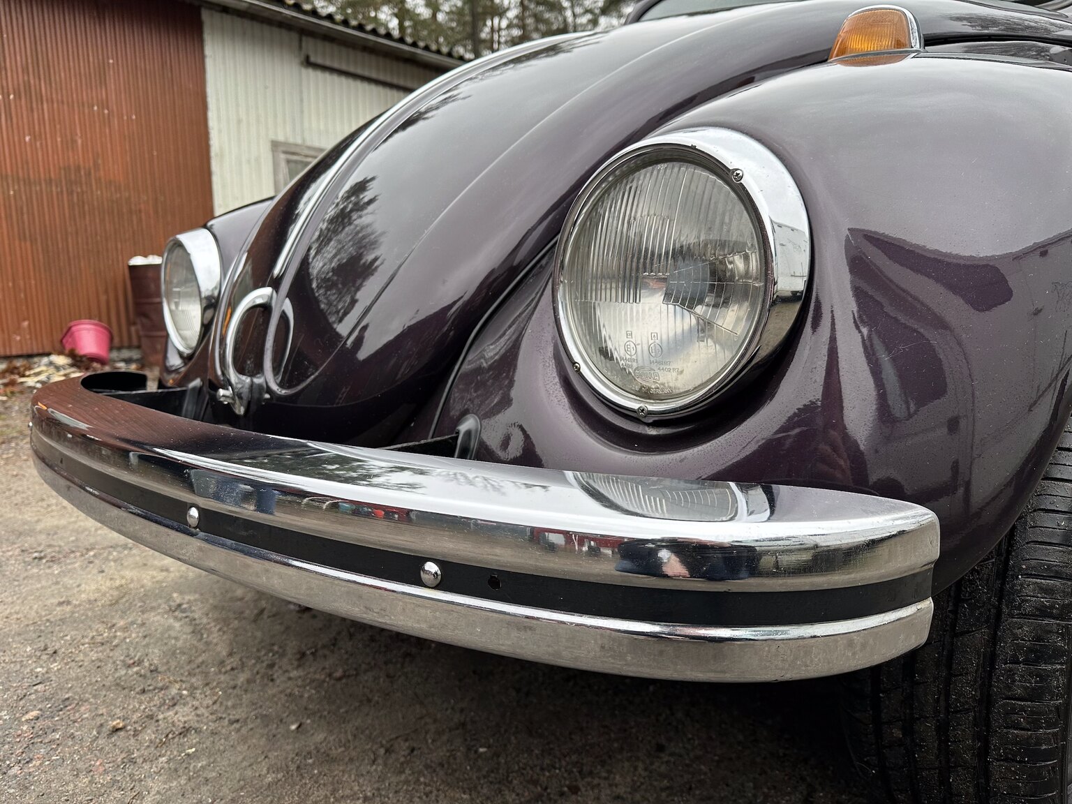 Exteriörbild på 1968 Volkswagen Beetle 1500 Cabriolet