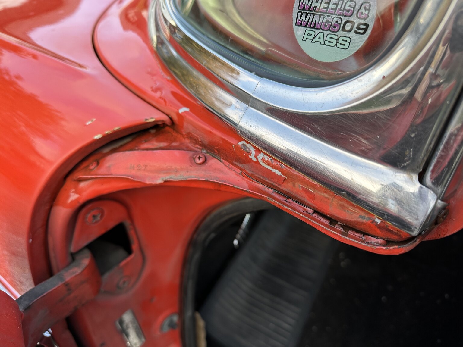 Innenraumfoto von 1957 Chevrolet Bel Air (37)