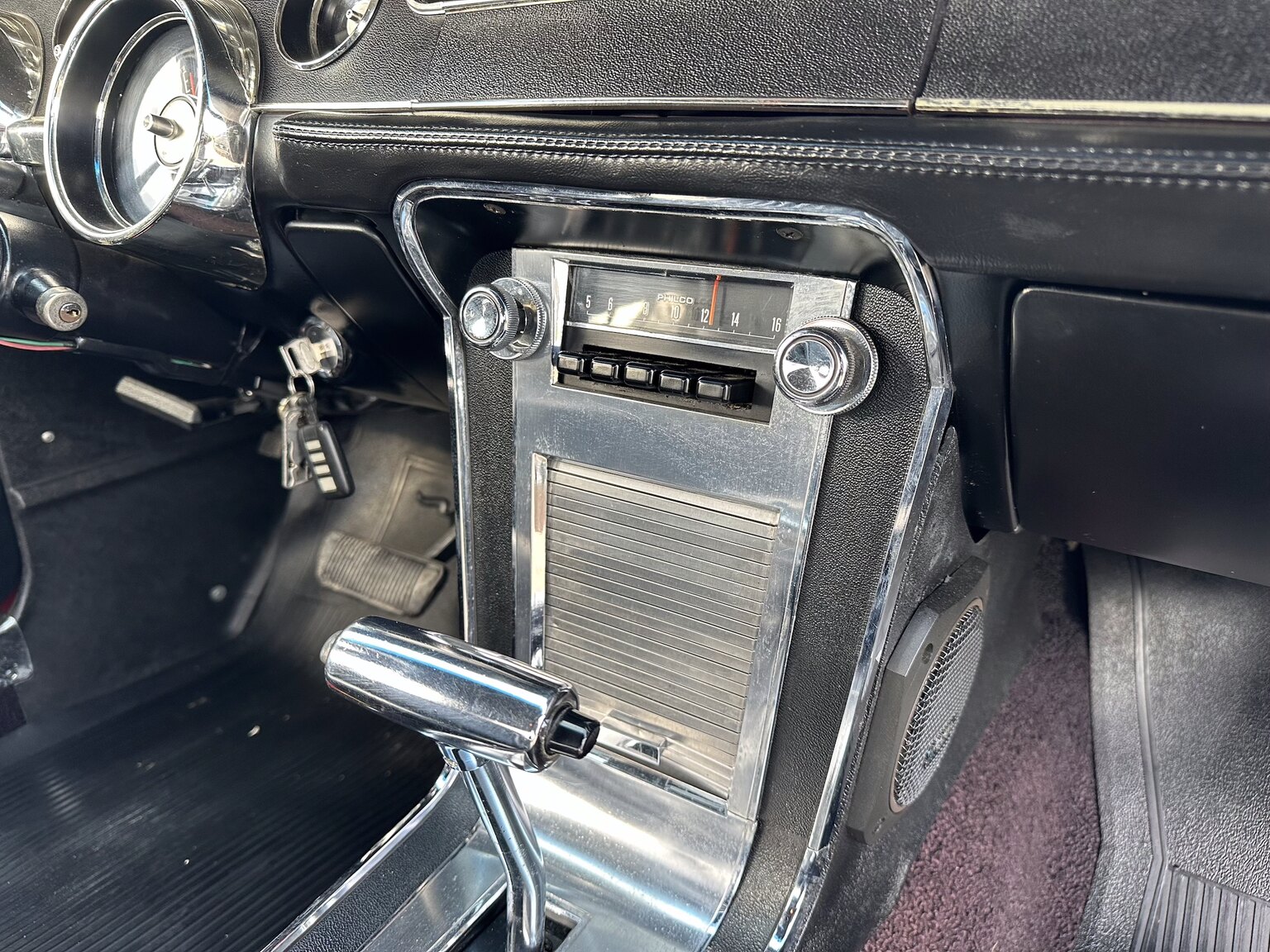 Interiörbild 1968 Ford Mustang Hardtop 3.3