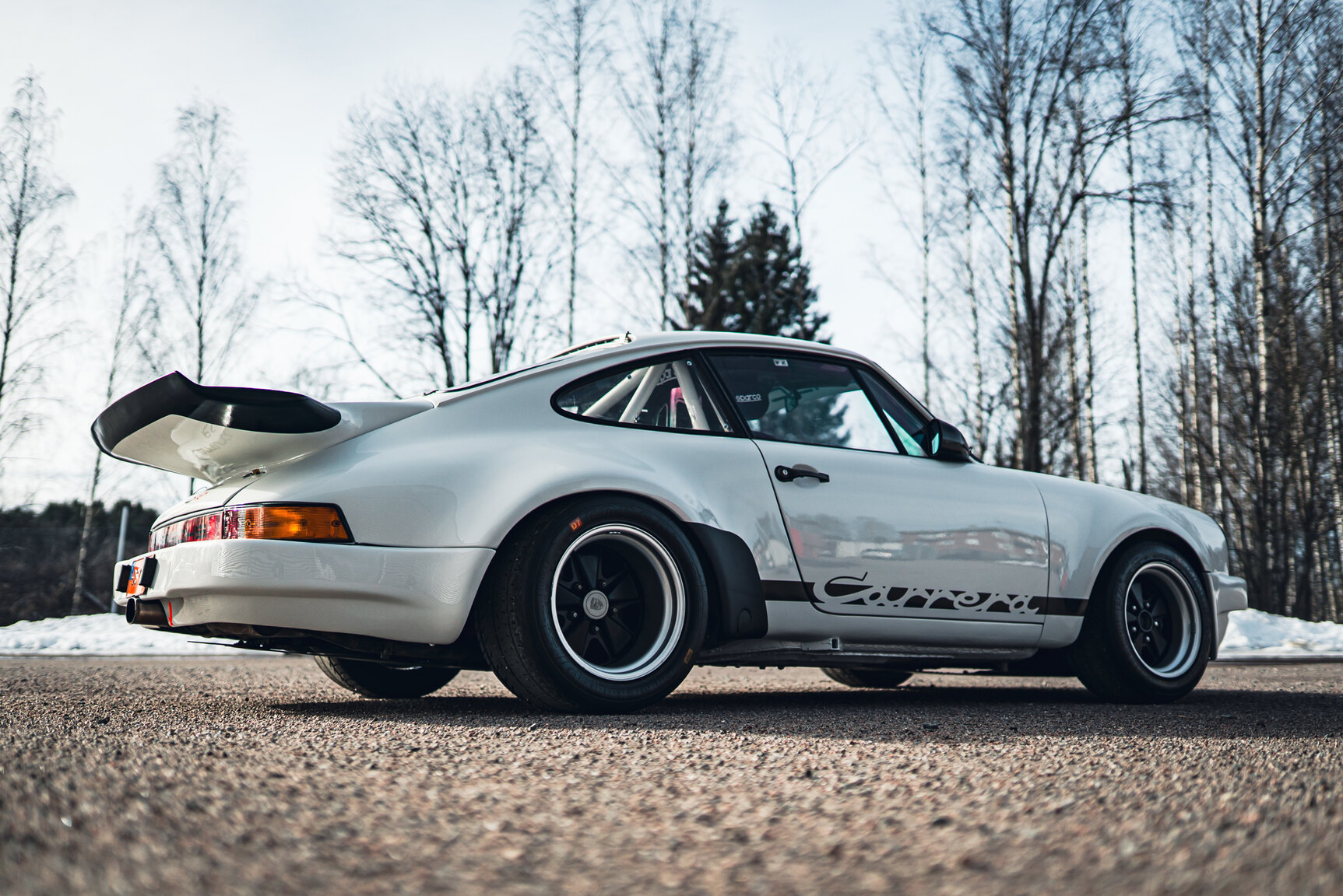 Exterior image of 1977 Porsche 911 RSR Rallycar
