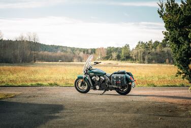 Exteriörbild på 2018 Indian Scout