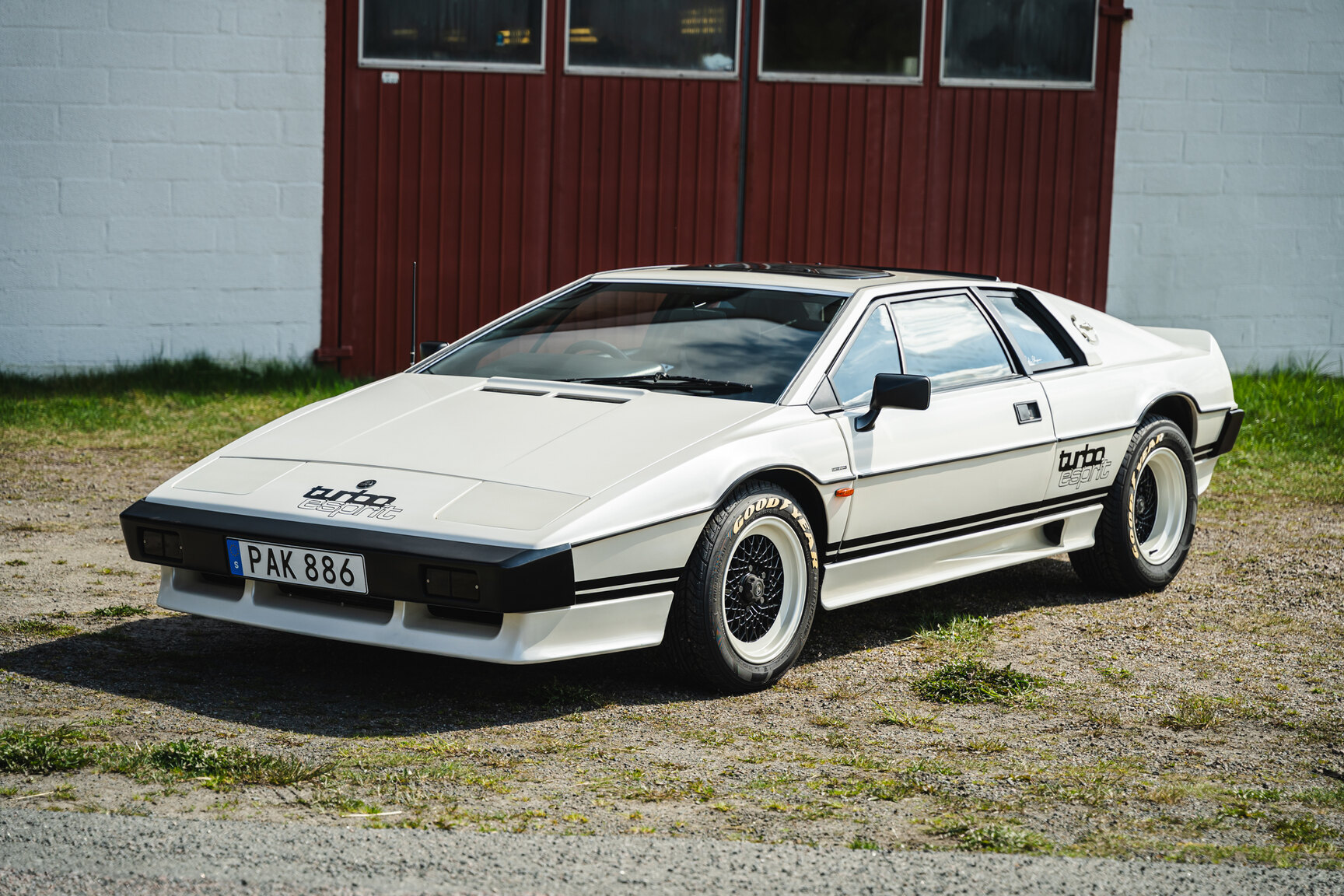 Exterior image of 1983 Lotus Esprit Turbo 2.2