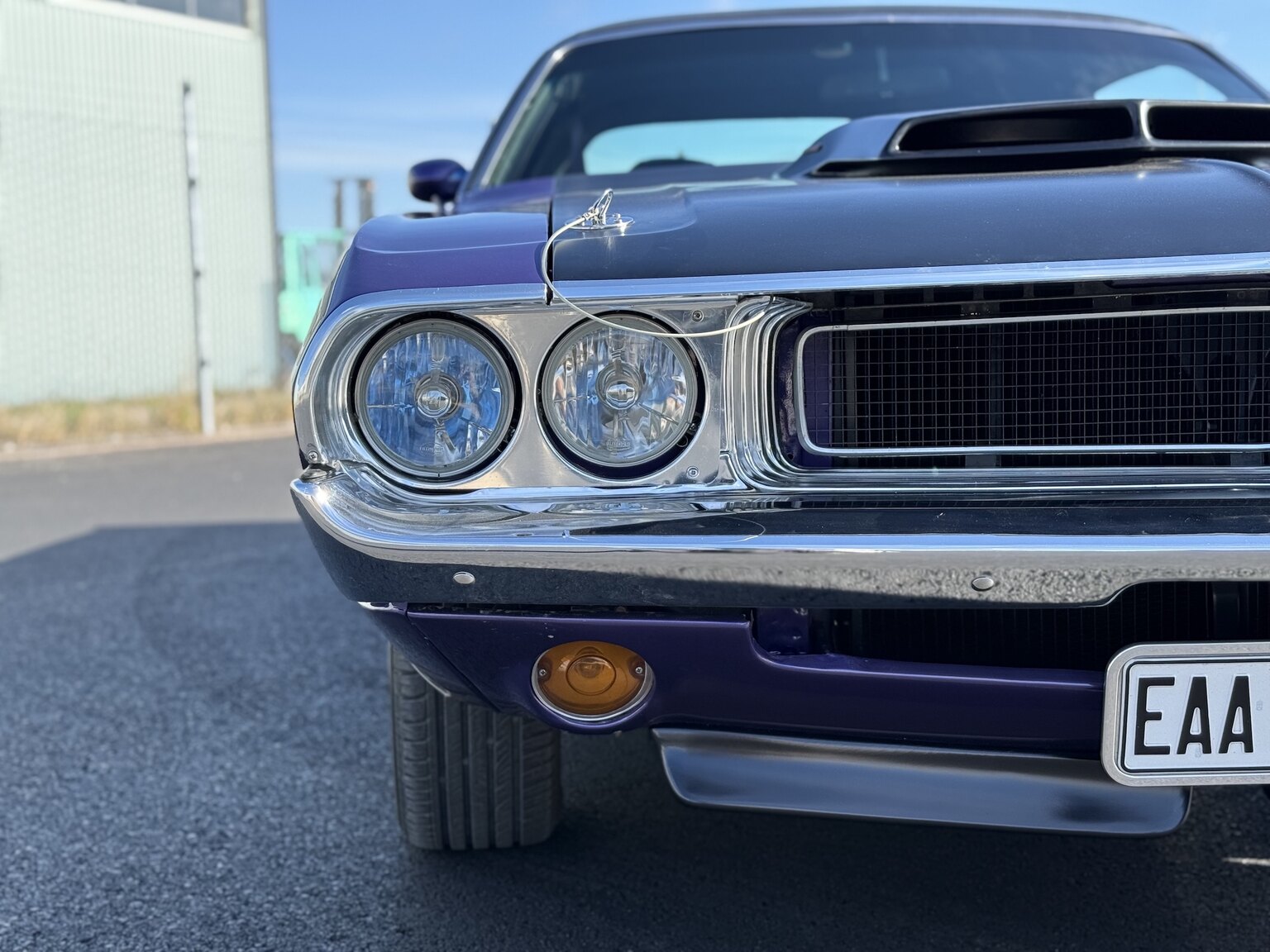Exteriörbild på 1970 Dodge Challenger T/A 440 cui
