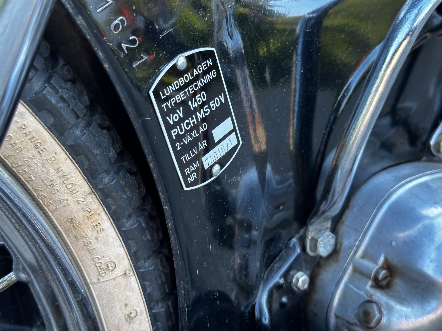 Aussenfoto 1961 Puch MS 50 V KF