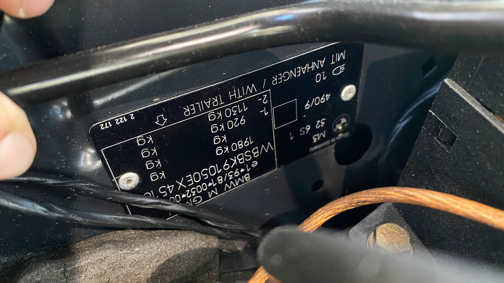 Image of 1996 BMW M3 3.2 Cabriolet mechanics (24)