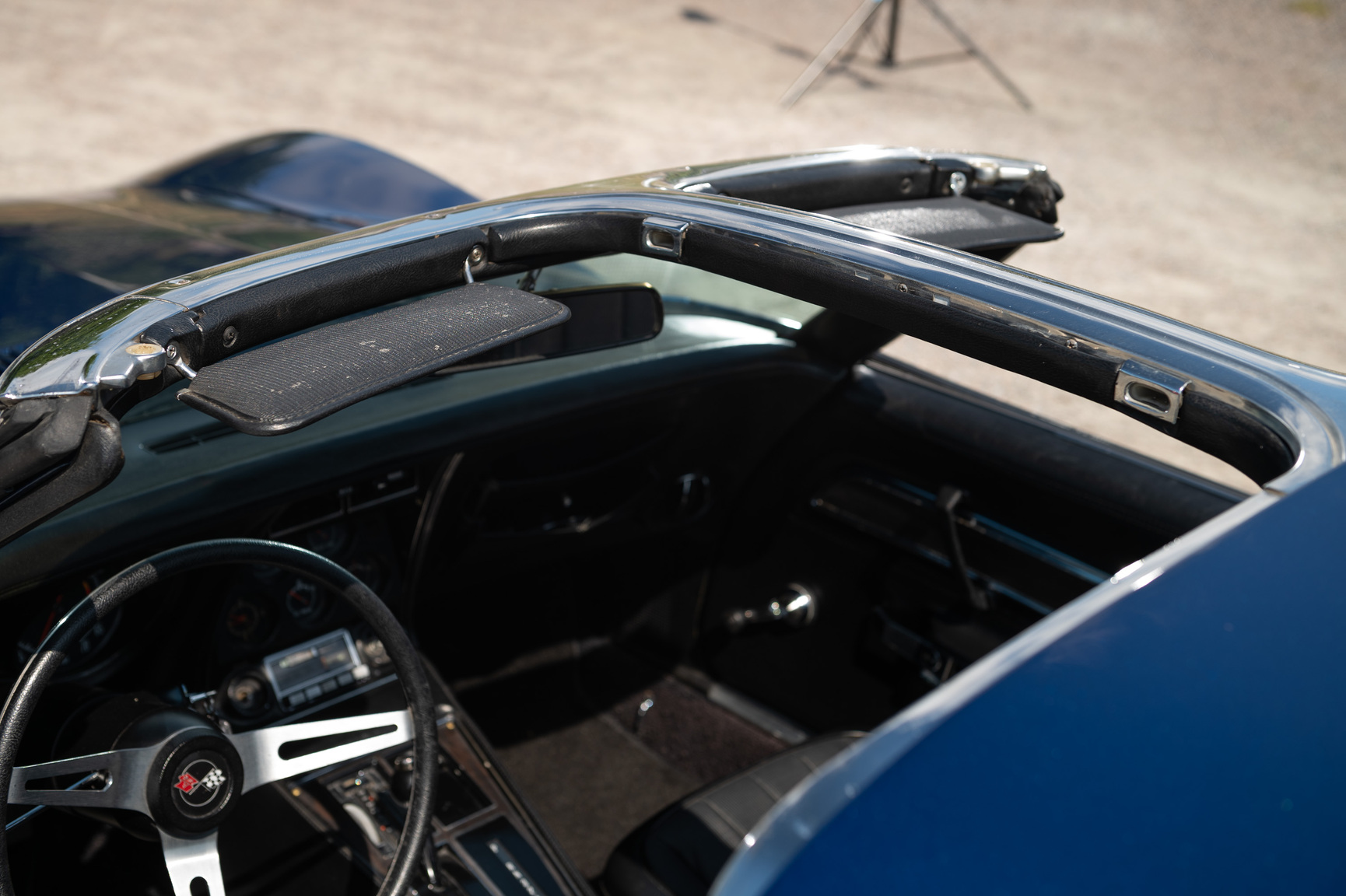 Innenraumfoto von 1973 Corvette C3 Stingray (56)