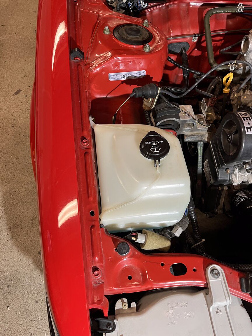 Image of 1991 Toyota Corolla 1300 XLI mechanics