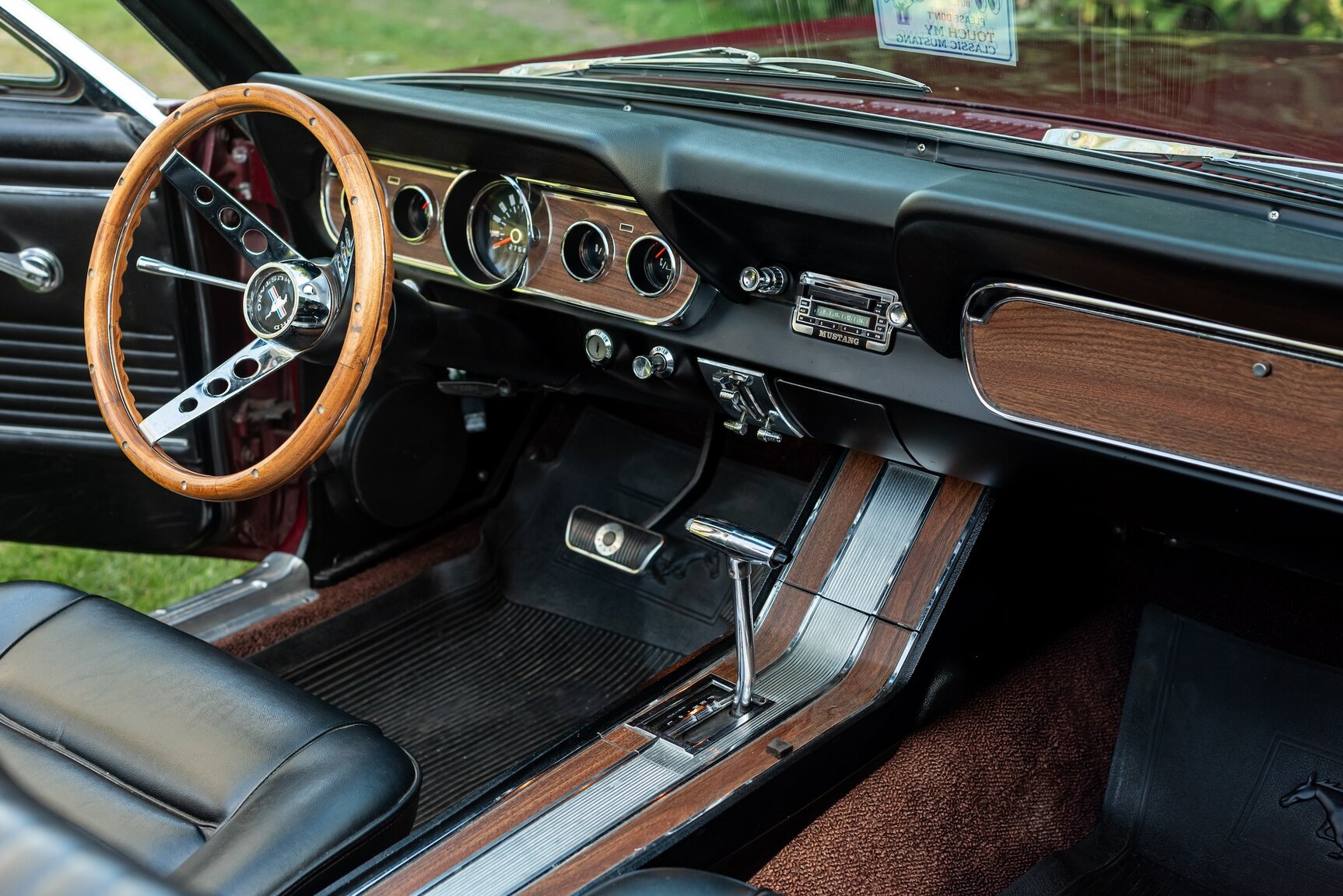 Interiörbild 1966 Ford Mustang Convertible