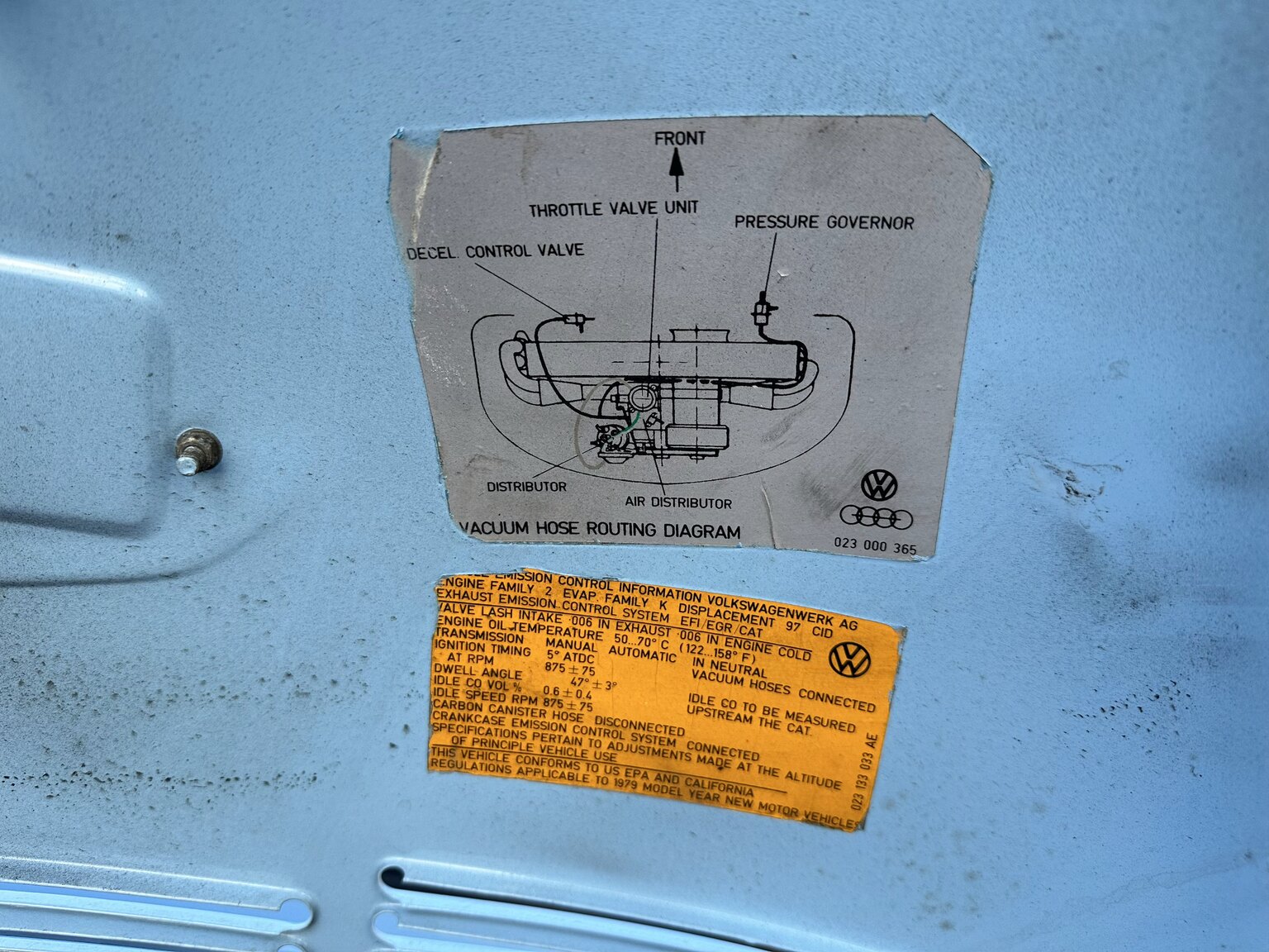 Image of 1979 Volkswagen Beetle 1303 Käfer mechanics