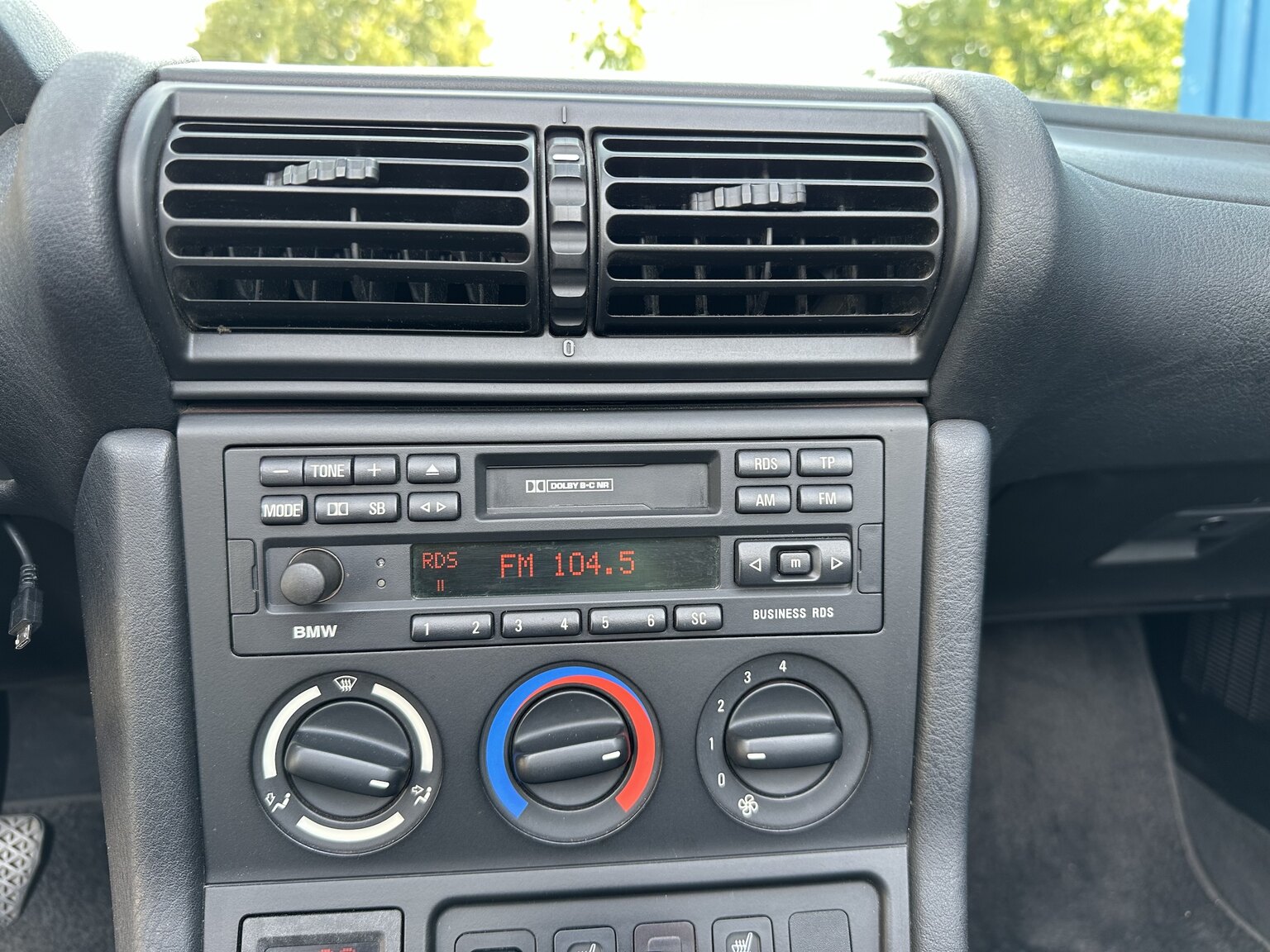 Interiörbild 1997 BMW Z3 Roadster
