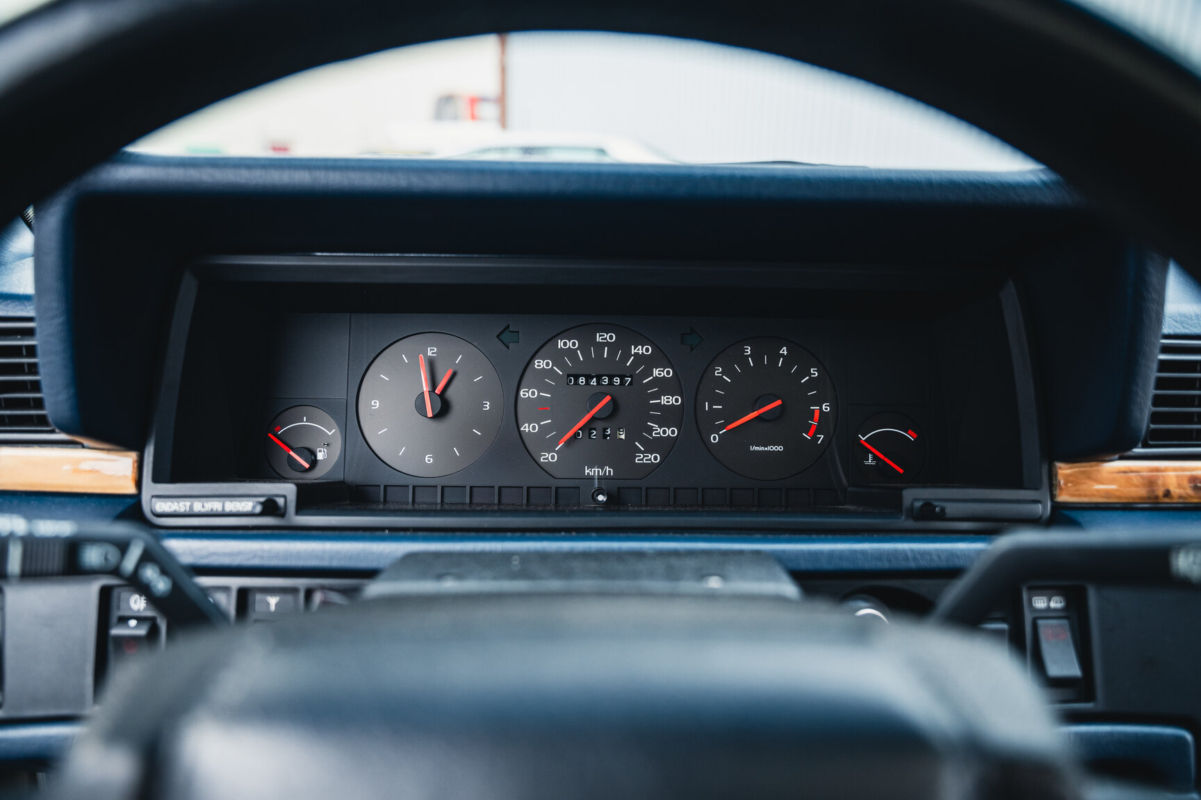 Innenraumfoto von 1988 Volvo 780 Bertone Coupé
