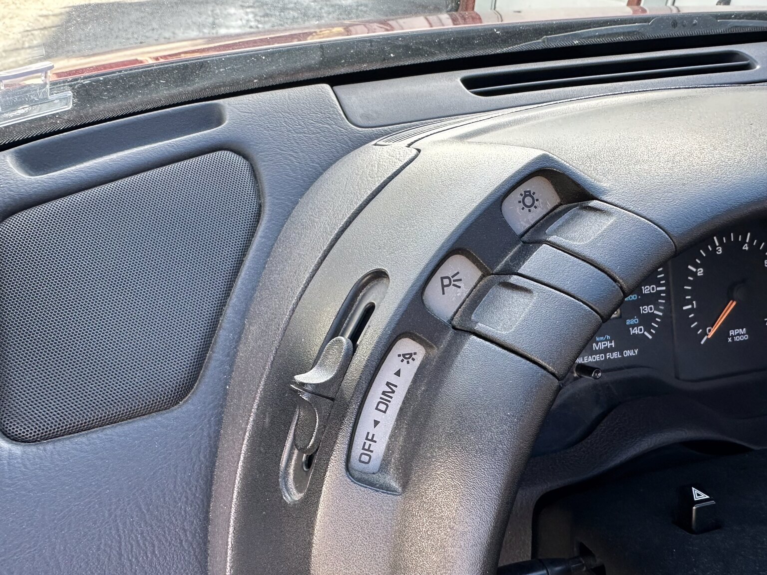 Interiörbild 1995 Chrysler LeBaron