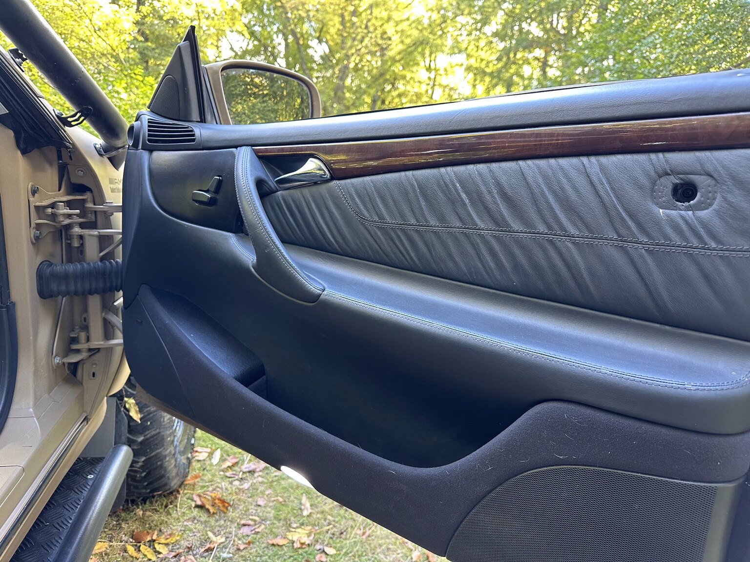 Interior image of 2001 Mercedes-Benz CL600/ML 55 AMG