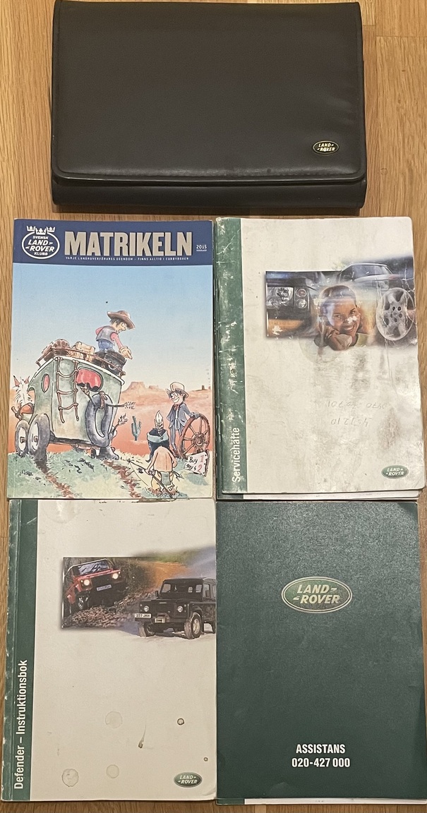 Dokumentation för 2003 Land Rover Defender TD5 90 Pickup (6)