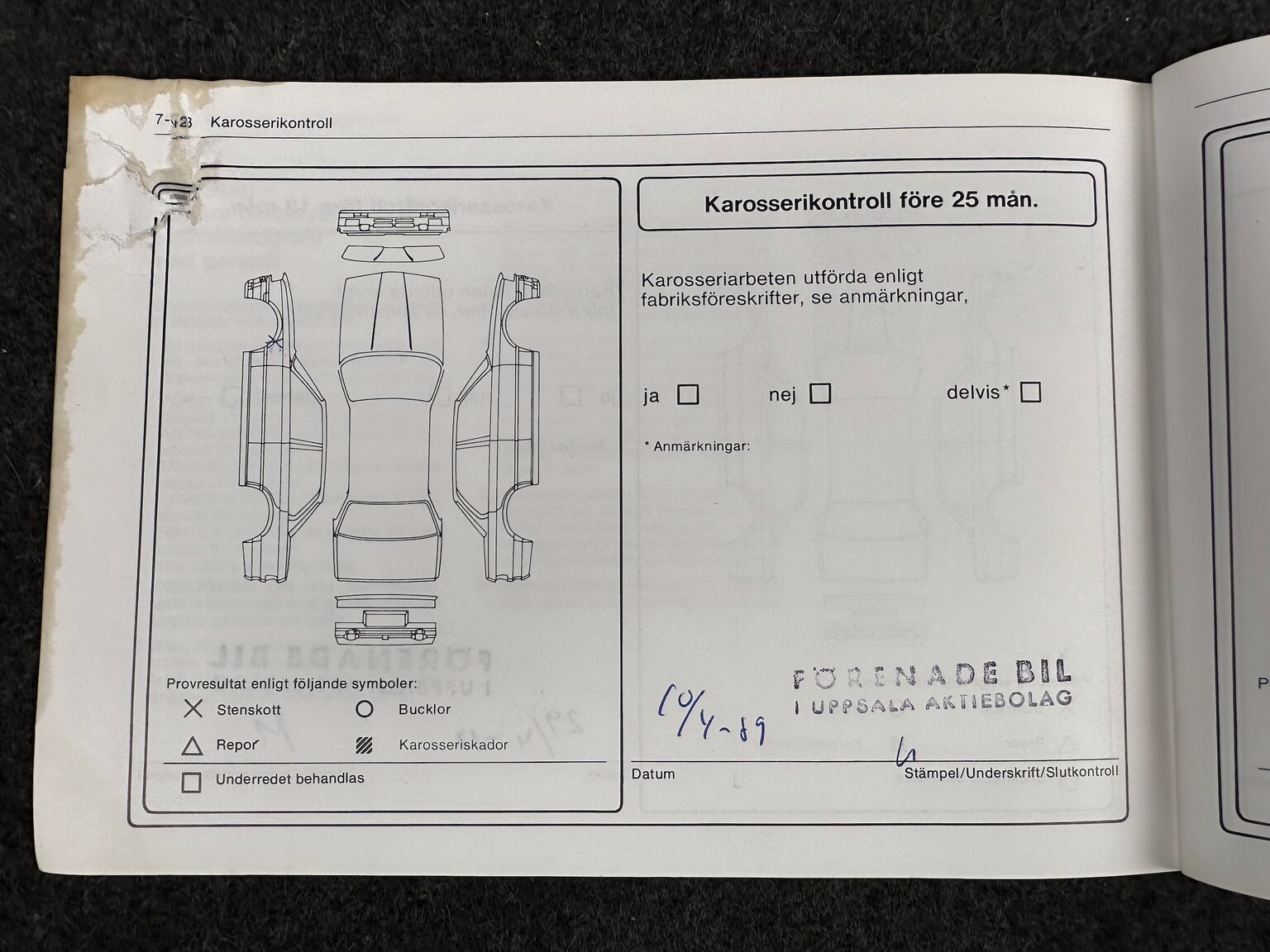Documentation for 1987 BMW 325i Convertible (12)