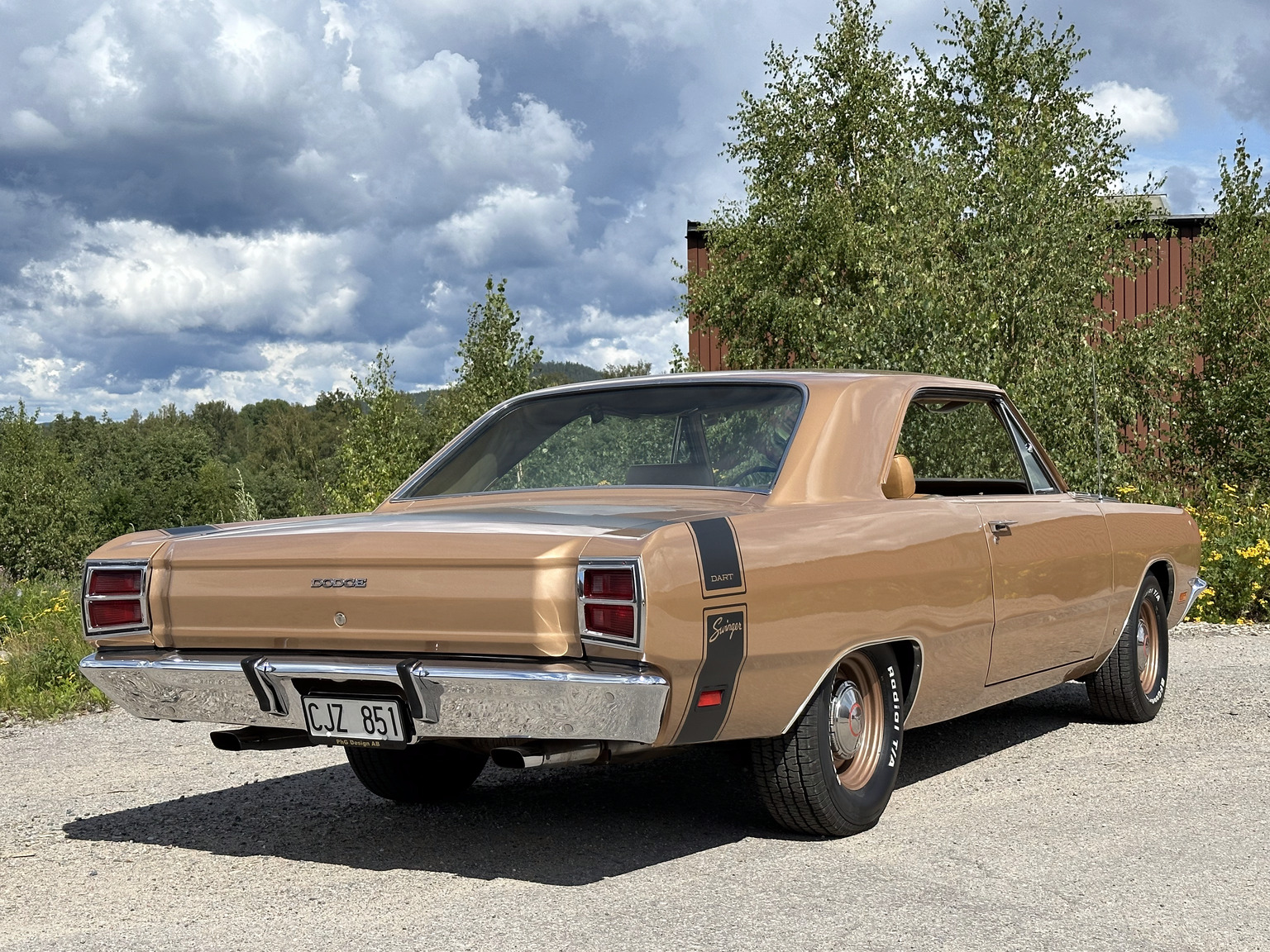 Exteriörbild på 1969 Dodge Dart Swinger 340 (53)