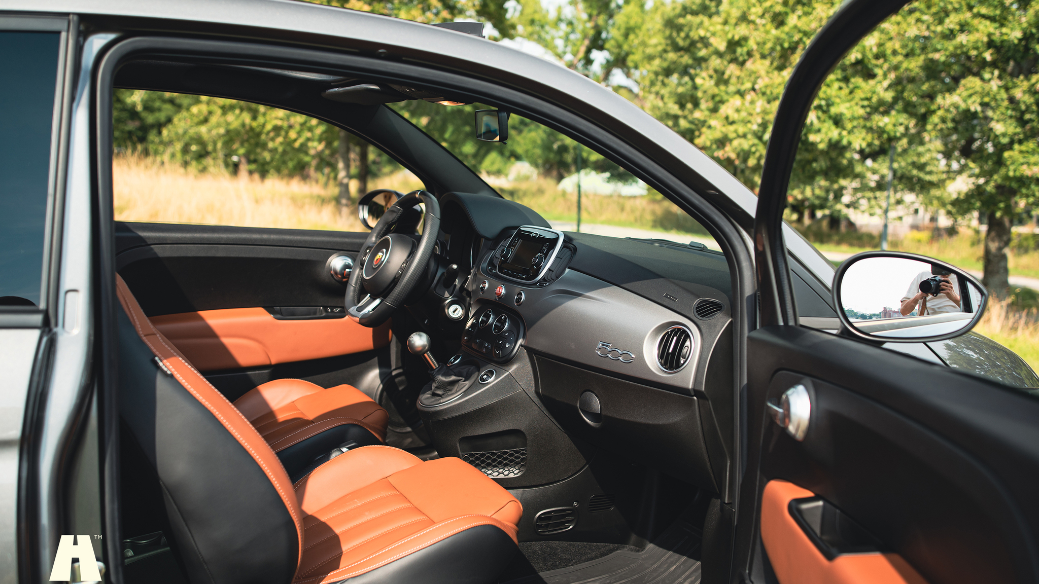 Interiörbild 2018 Abarth 595 Turismo CAB