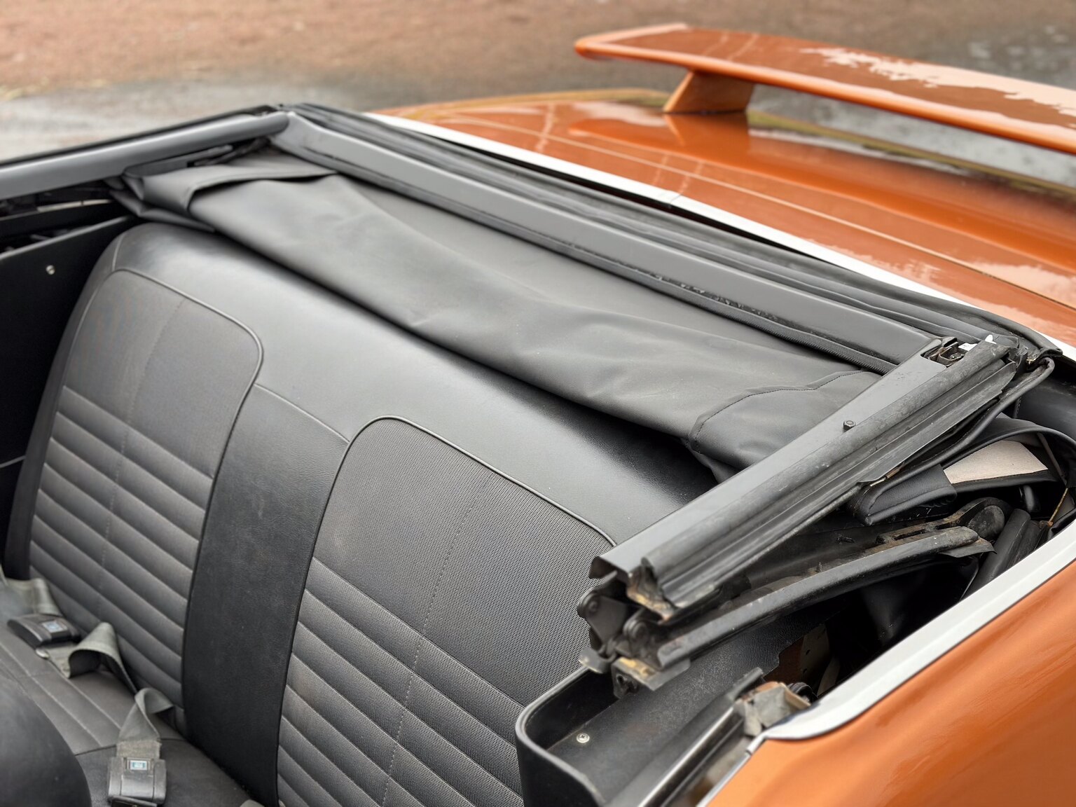 Interiörbild 1971 Pontiac GTO 455 HO Convertible 