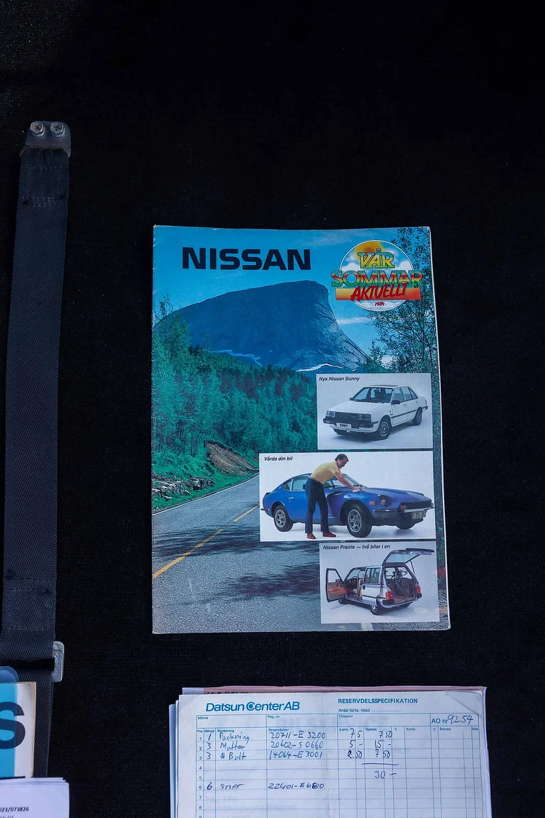 Dokumentation, 1973 Datsun 240Z Euro Spec (5)