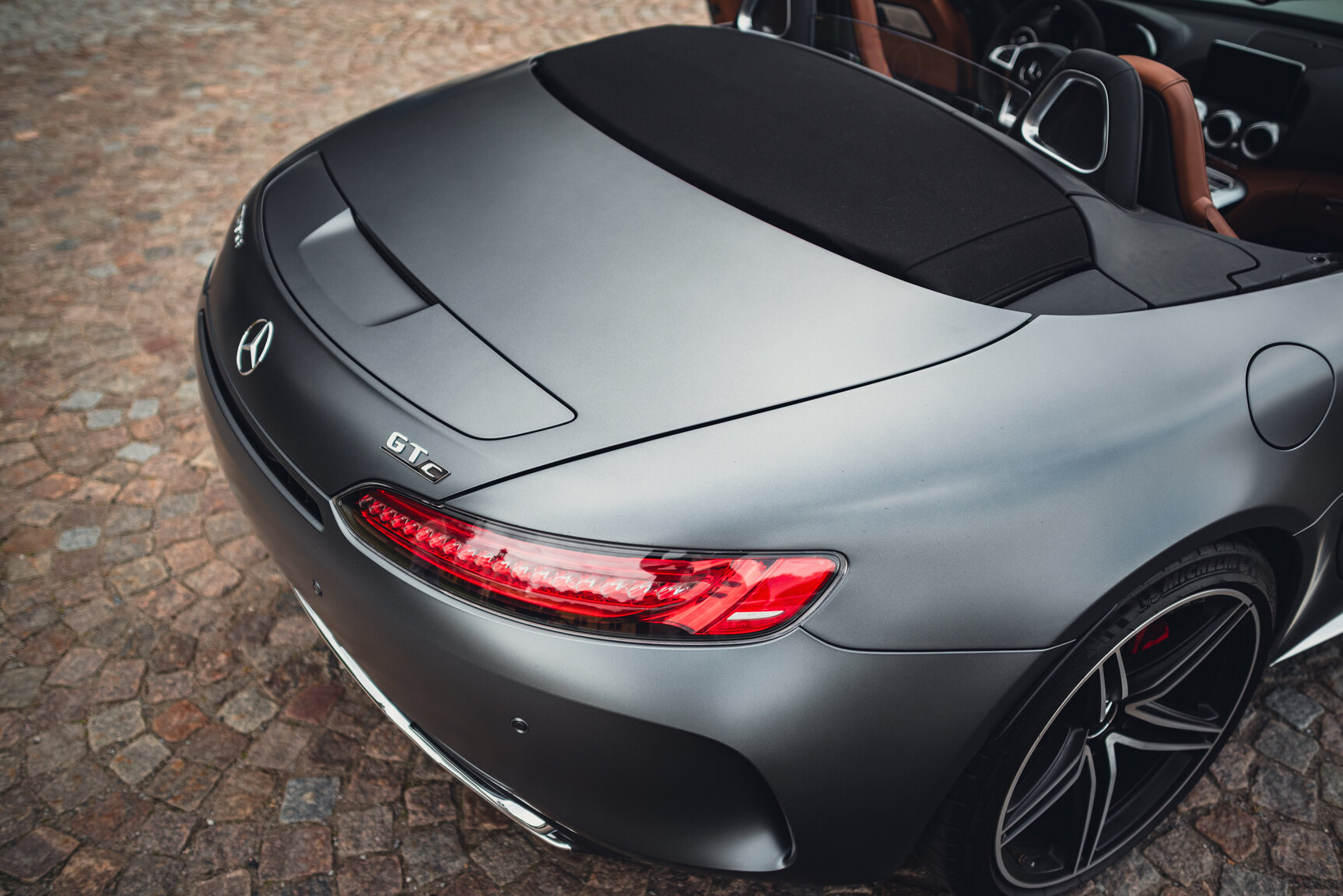 Exterior image of 2018 Mercedes-Benz AMG GT C