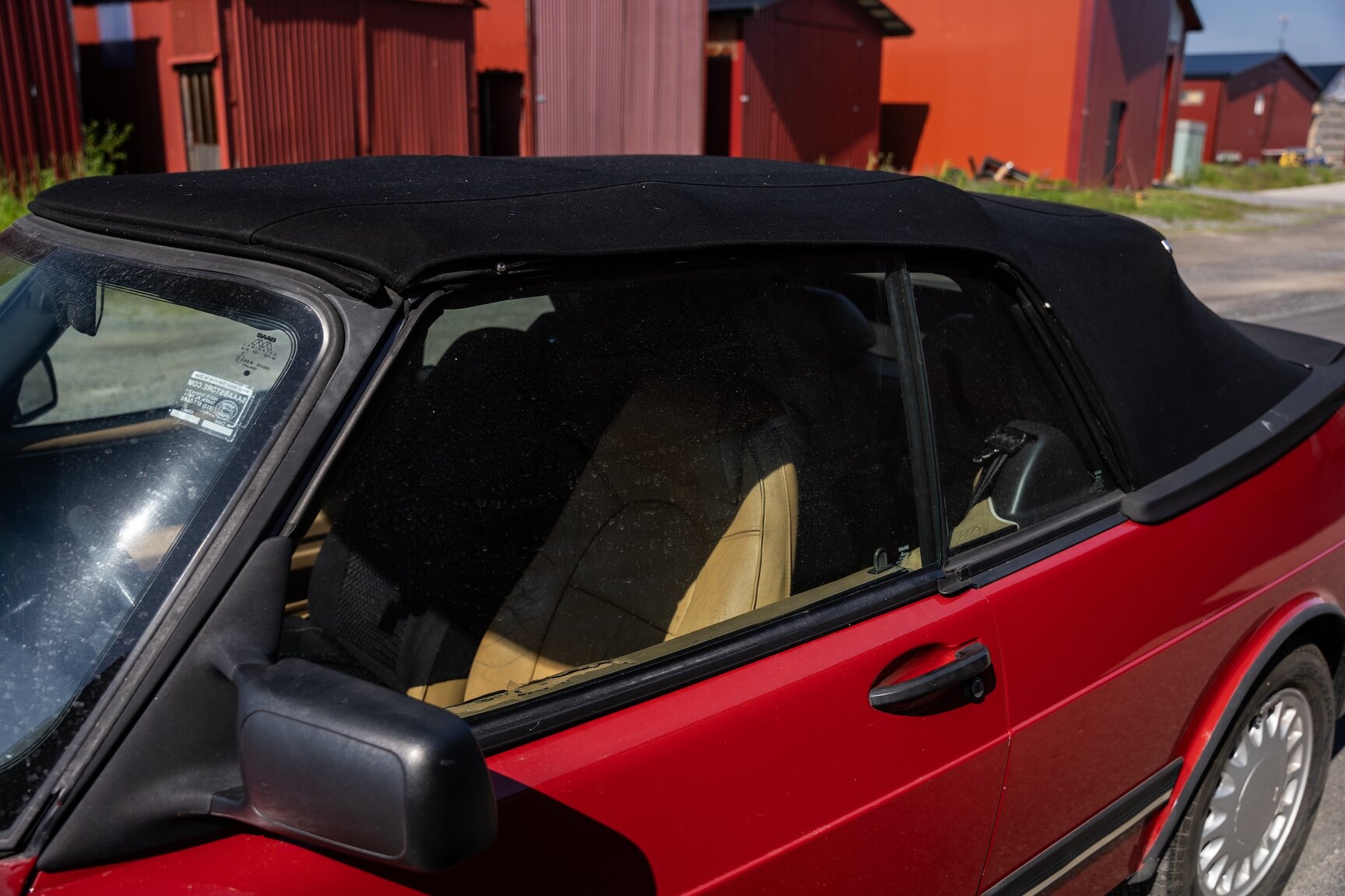 Exterior image of 1988 Saab 900 Turbo Convertible